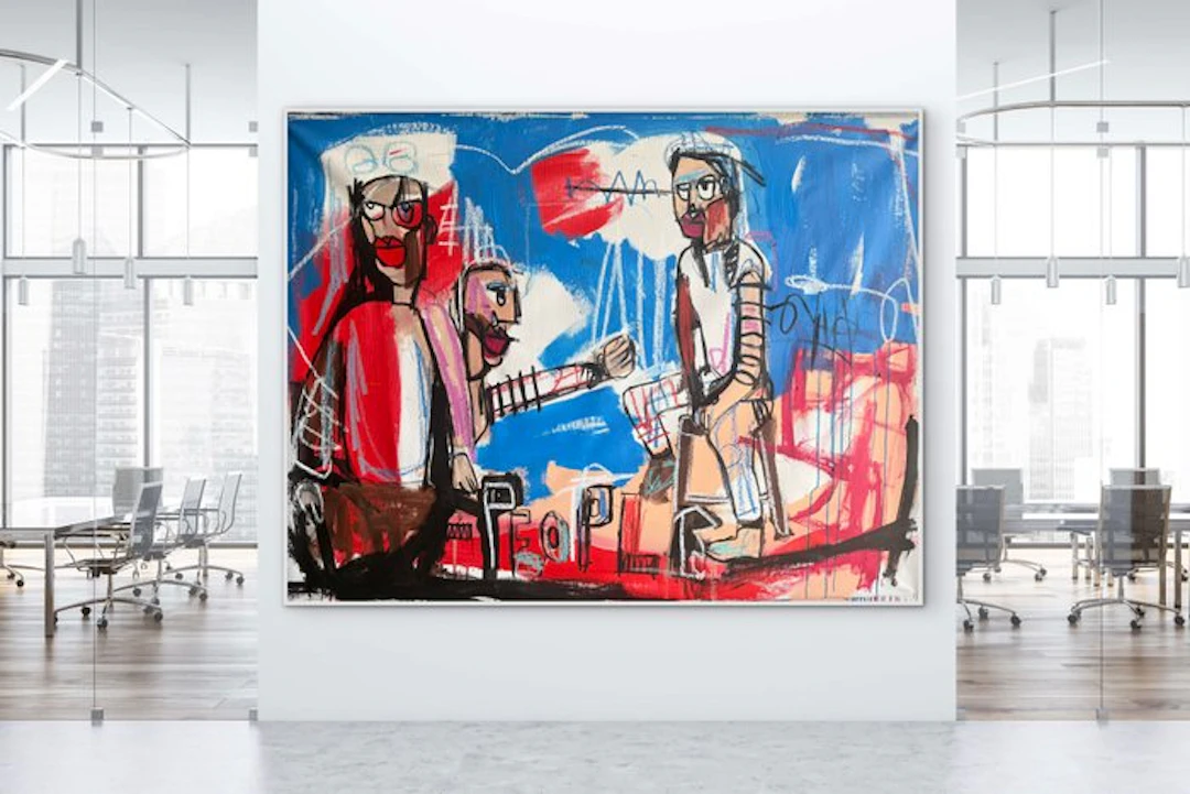 Banakkan - Strange People V2' XXL (105 x 140 cm)
