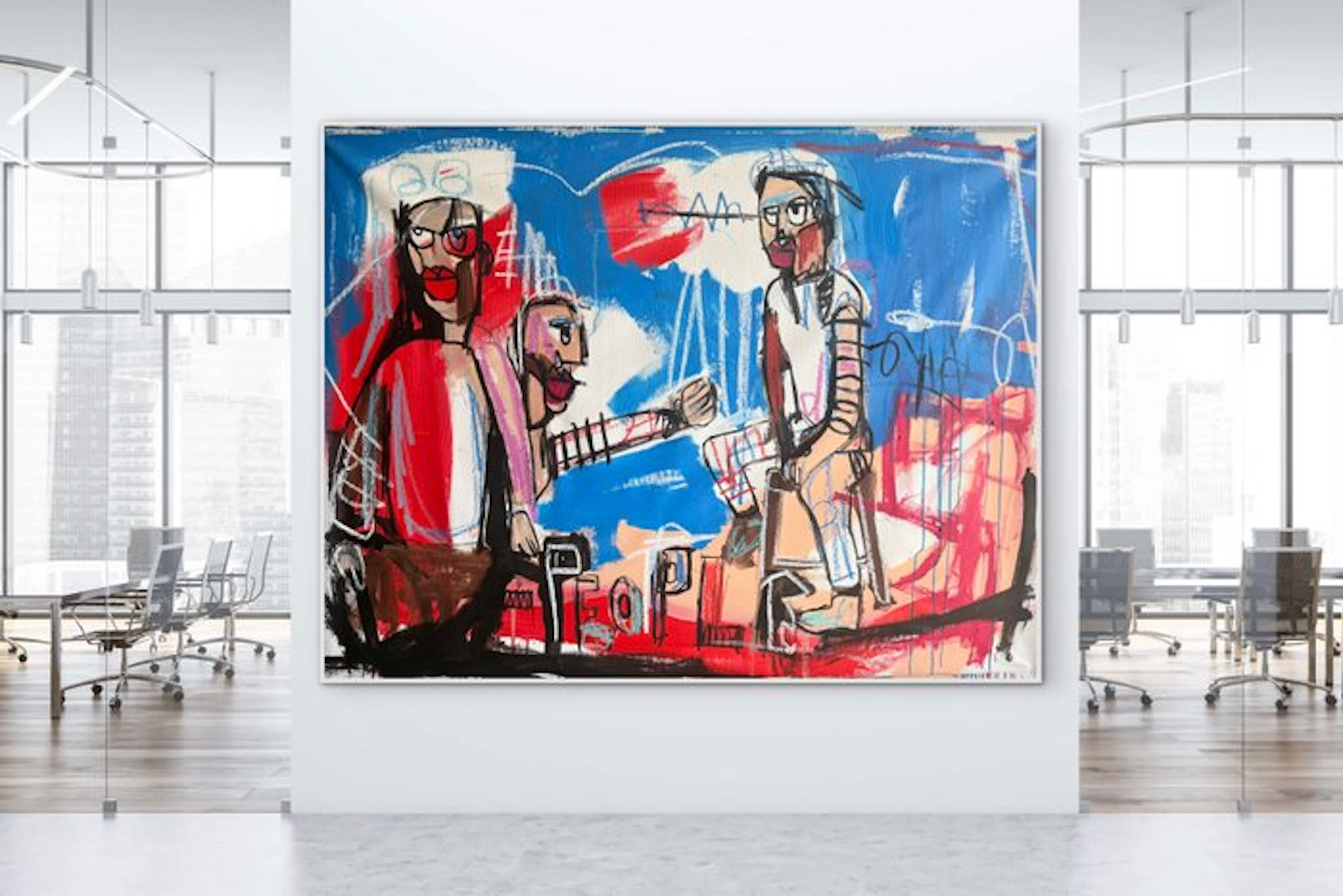 Banakkan - Strange People V2' XXL (105 x 140 cm)
