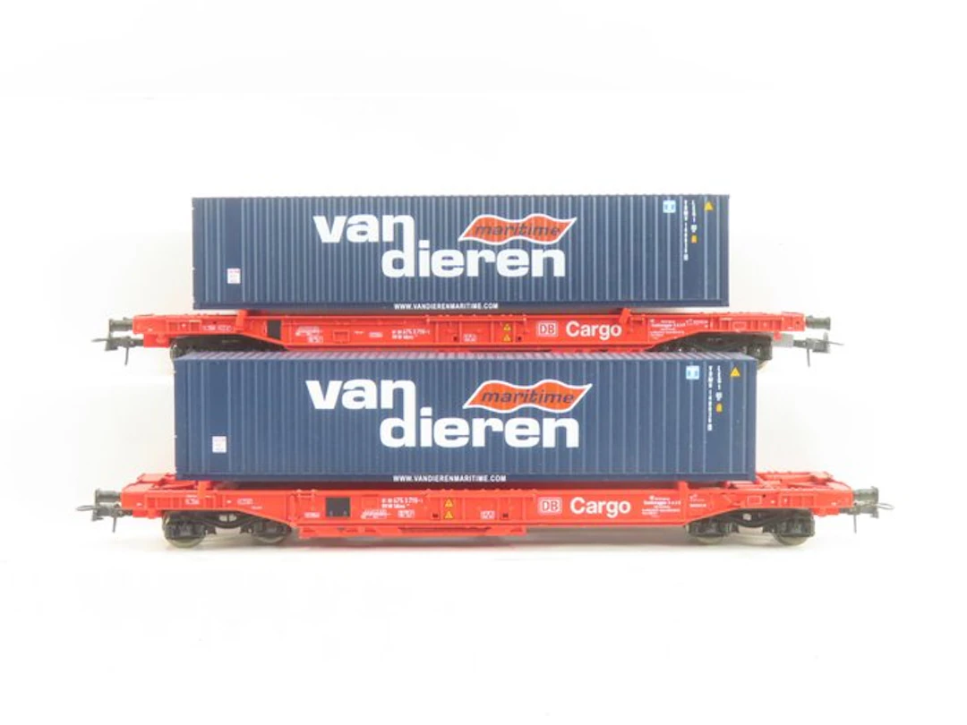 Roco H0 - 66704 - Model train freight carriage (2) - Two...