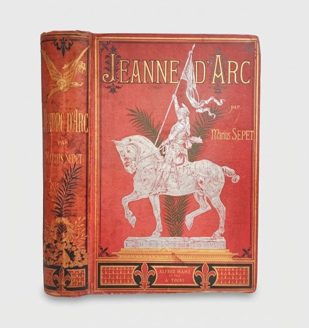 Marius Sepet - Jeanne d'Arc — Superbe cartonnage éditeur - 1891