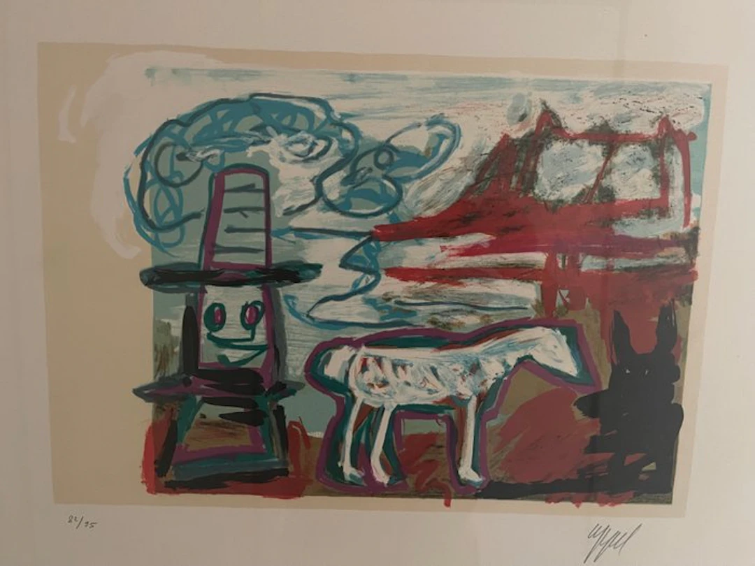 Karel Appel (1921-2006) - Can we dance a handscape