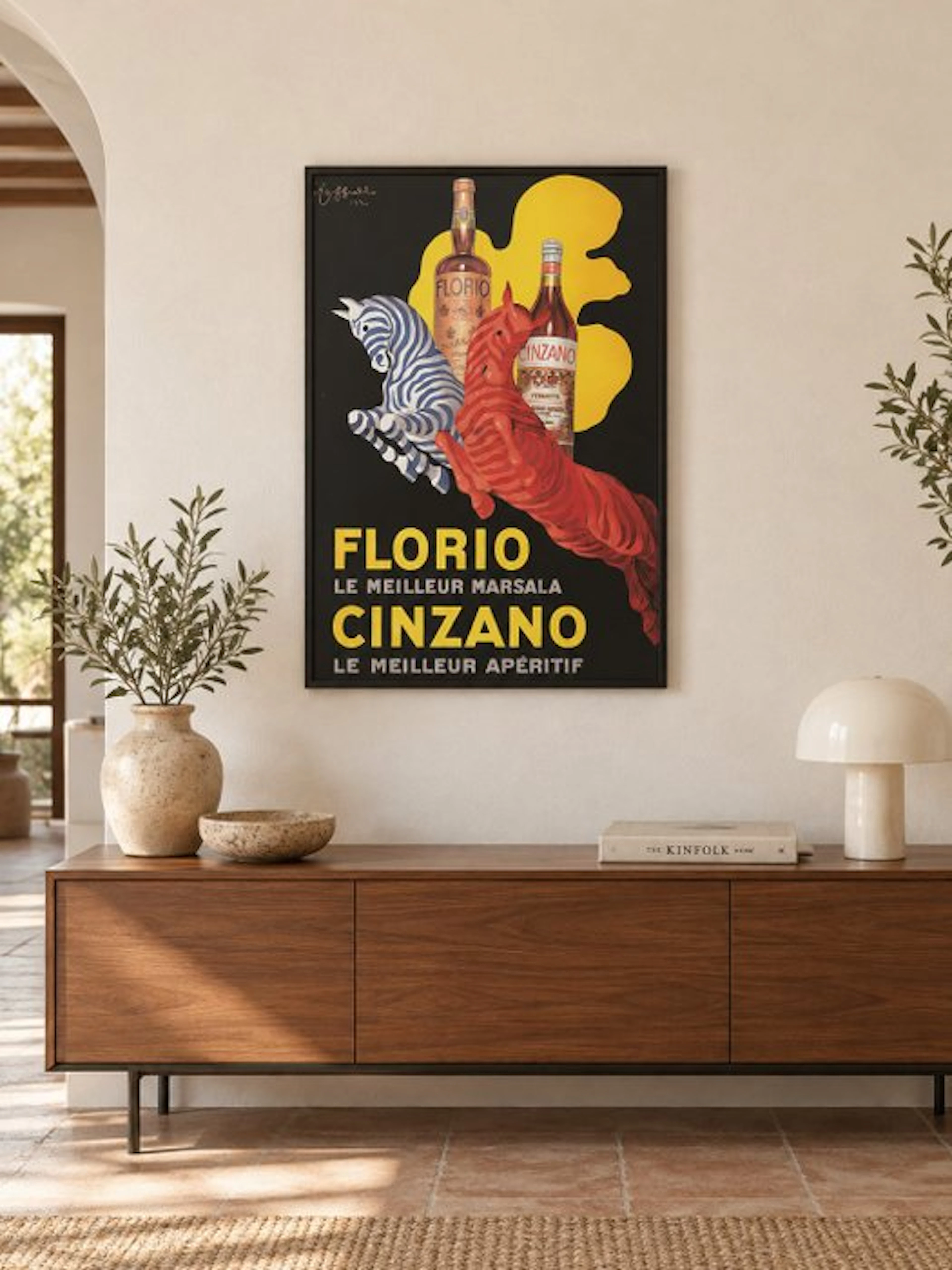 Leonetto Cappiello - Florio Cinzano - 1970s