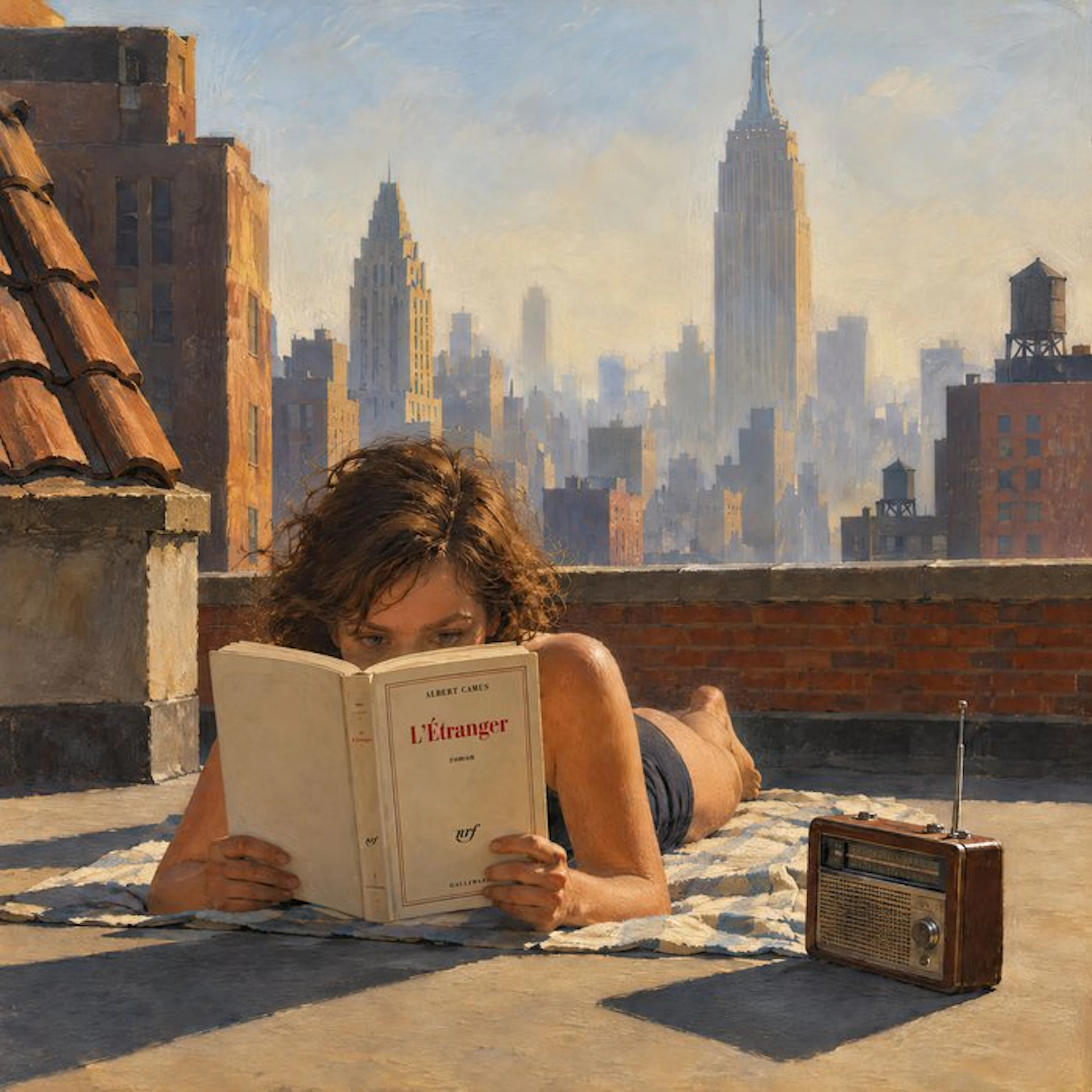 Le Yack - Because of the Sun - Hand signed