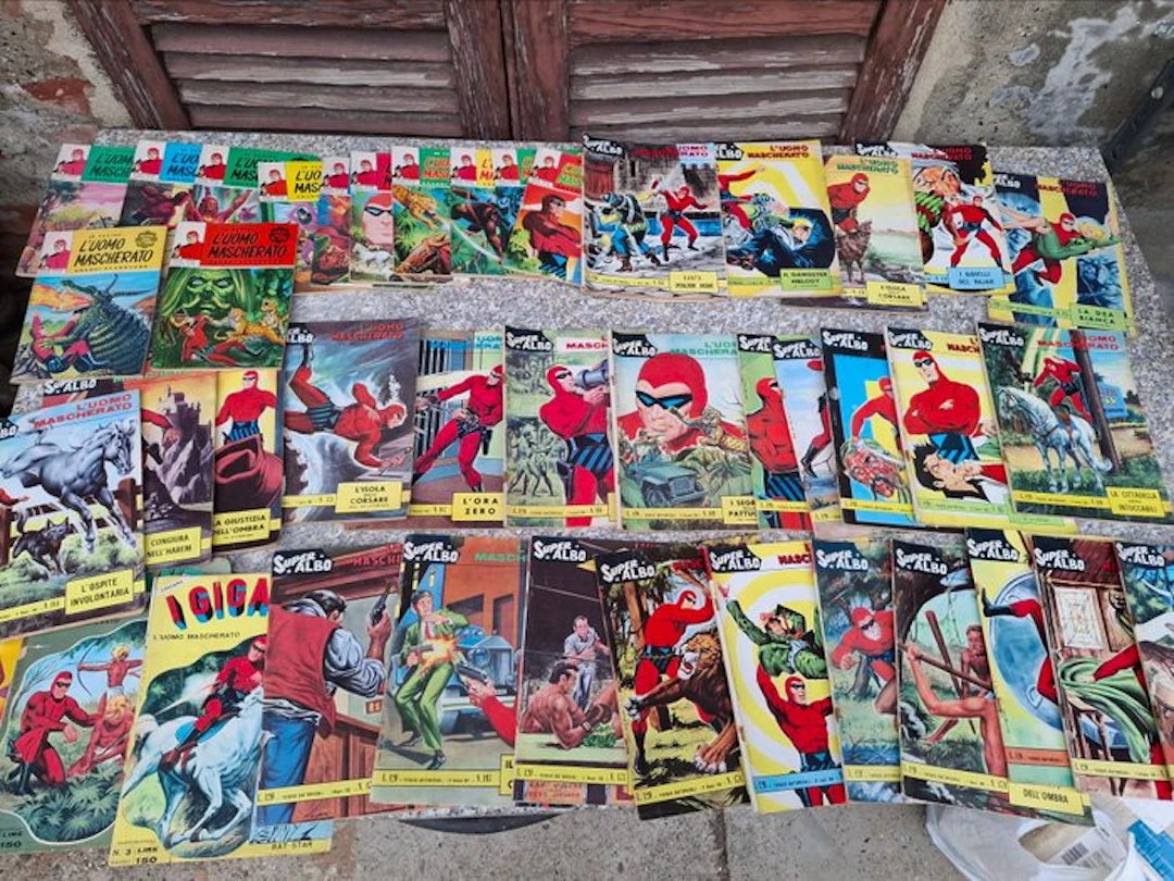 L'uomo mascherato - 40 comic - Various editions - 1966/1971
