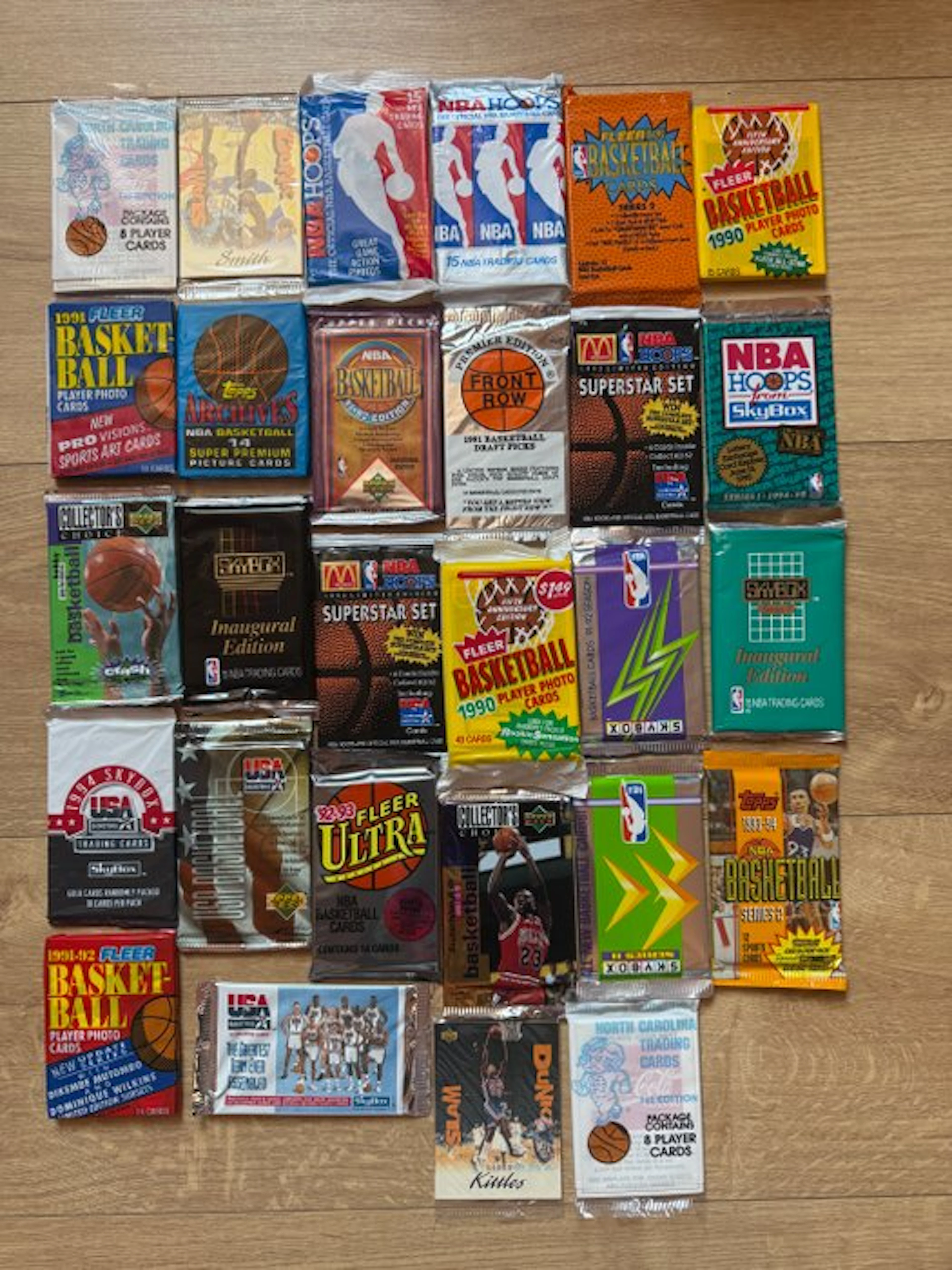 1989,90,91,92,93,94,95 Fleer