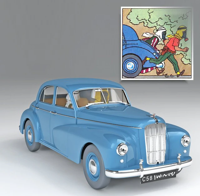 collection Hachette 1/24 - Model car - N°53 - La Morris...