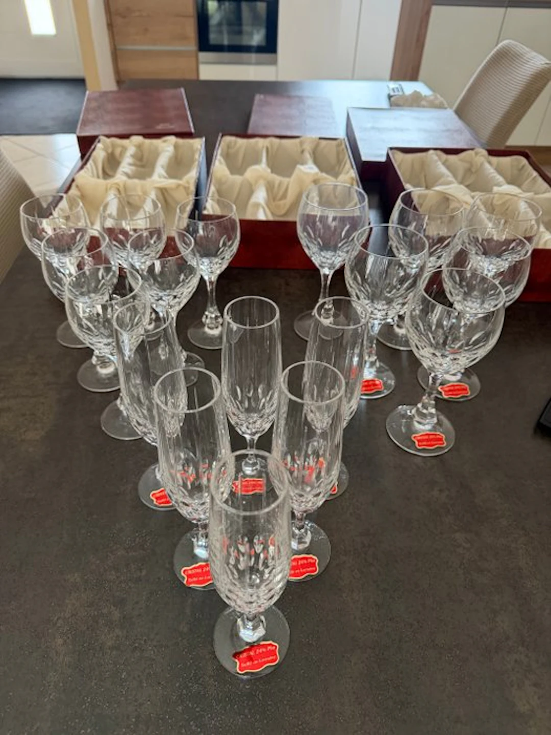 Champagne glass - Crystal - Cristal de Loraine