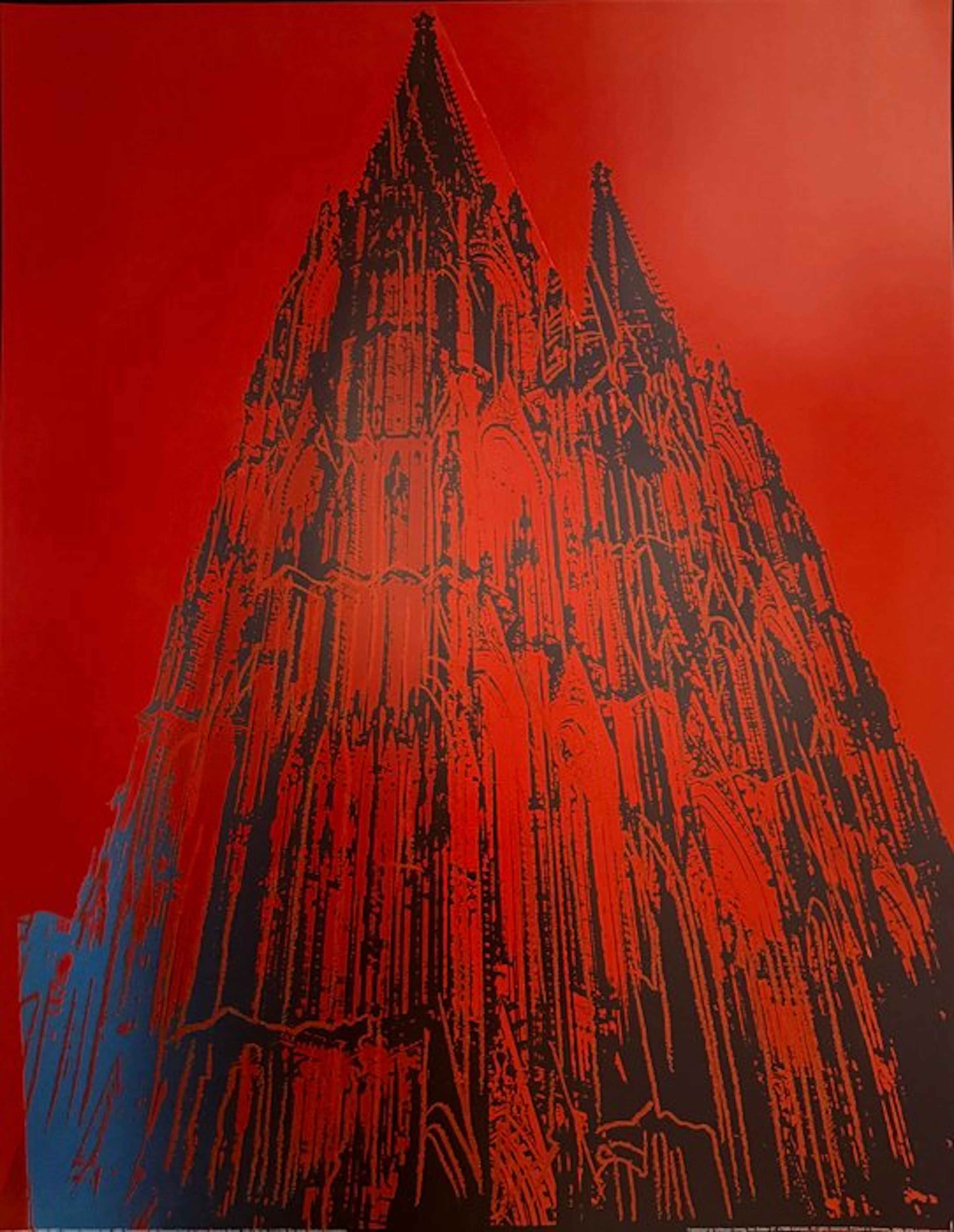 Andy Warhol - “Kölner Dom / Cologne Cathedral (red)