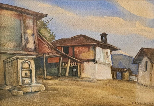 Vasil Stoilov (В. СТОИЛОВ) (1904–1990) - Senza titolo