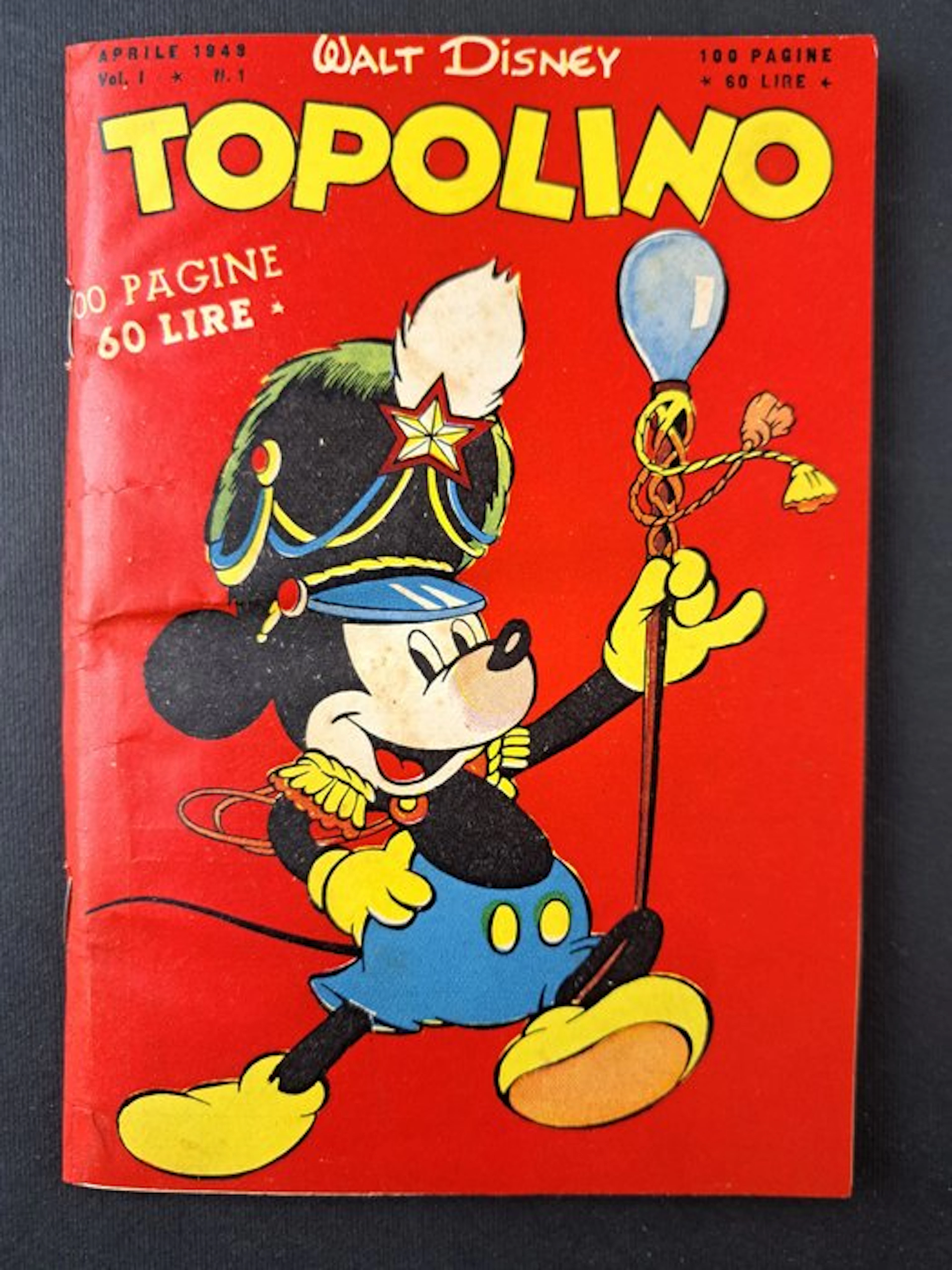 Topolino Libretto n. 1 - 1 Comic - First edition - 1949