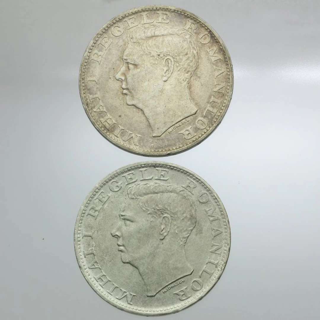 Romania. Mihai I. 500 Lei 2x 1944 (No reserve price)