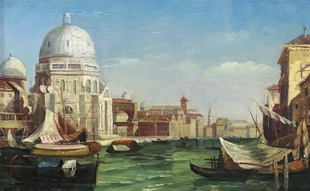 European School (XX) - La Salute (After Canaletto)