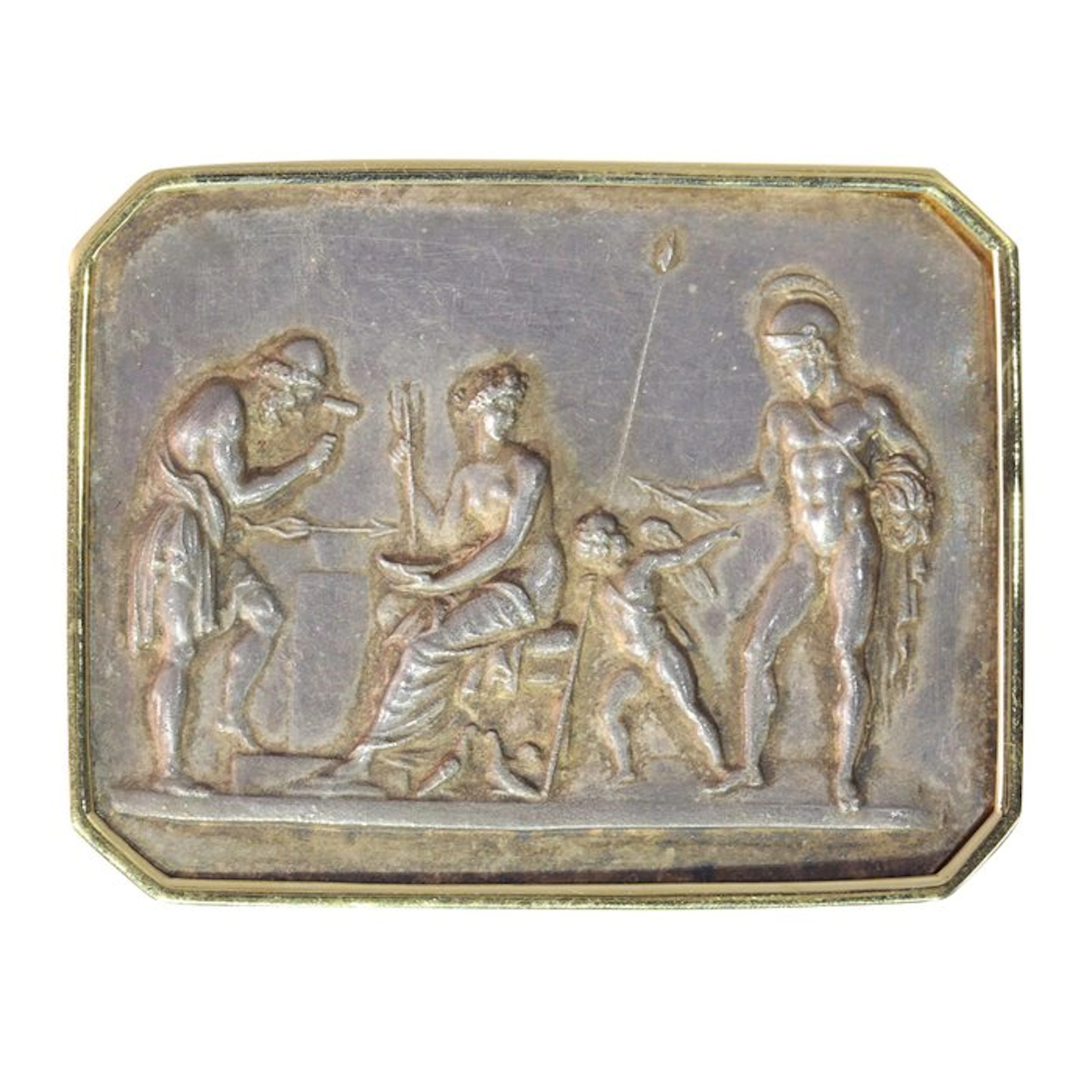 Brooch - 14 kt. Yellow gold - Antique Victorian 1880