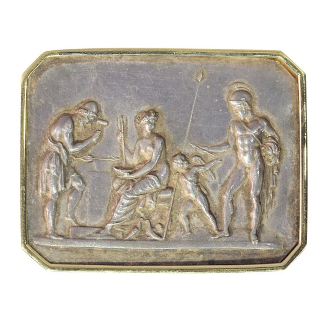 Brooch - 14 kt. Yellow gold - Antique Victorian 1880