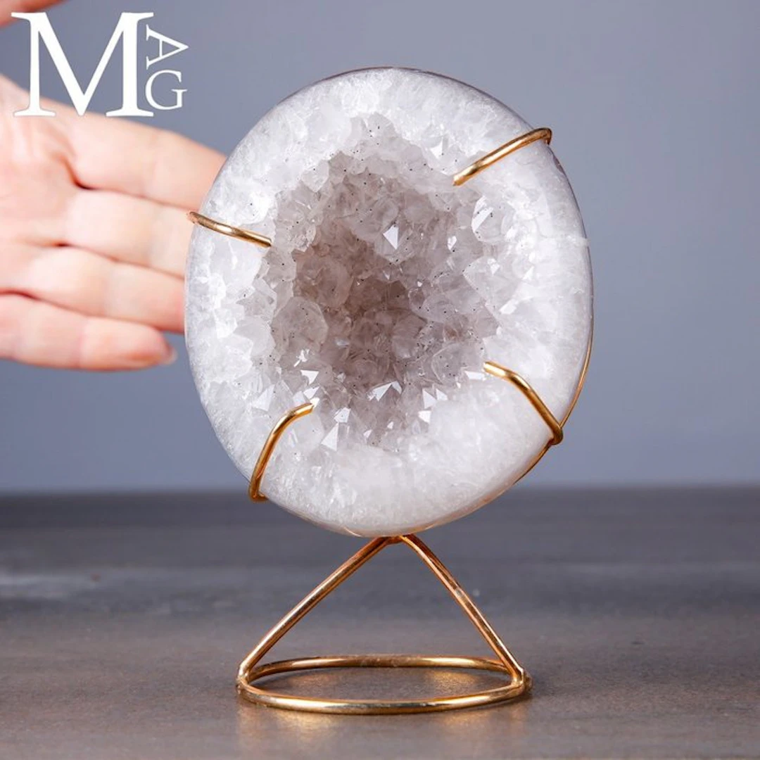 Natural Mineral Geode with Wonderful Inner...