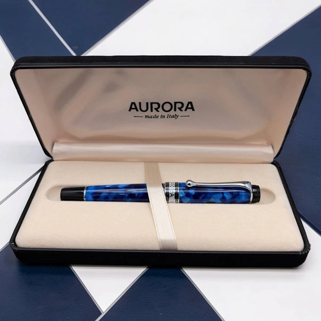 Aurora - Optima Auroloide Blue - Fountain pen