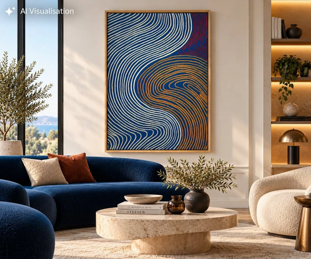 Lao Gonzalez - Cobalt Waves, XL