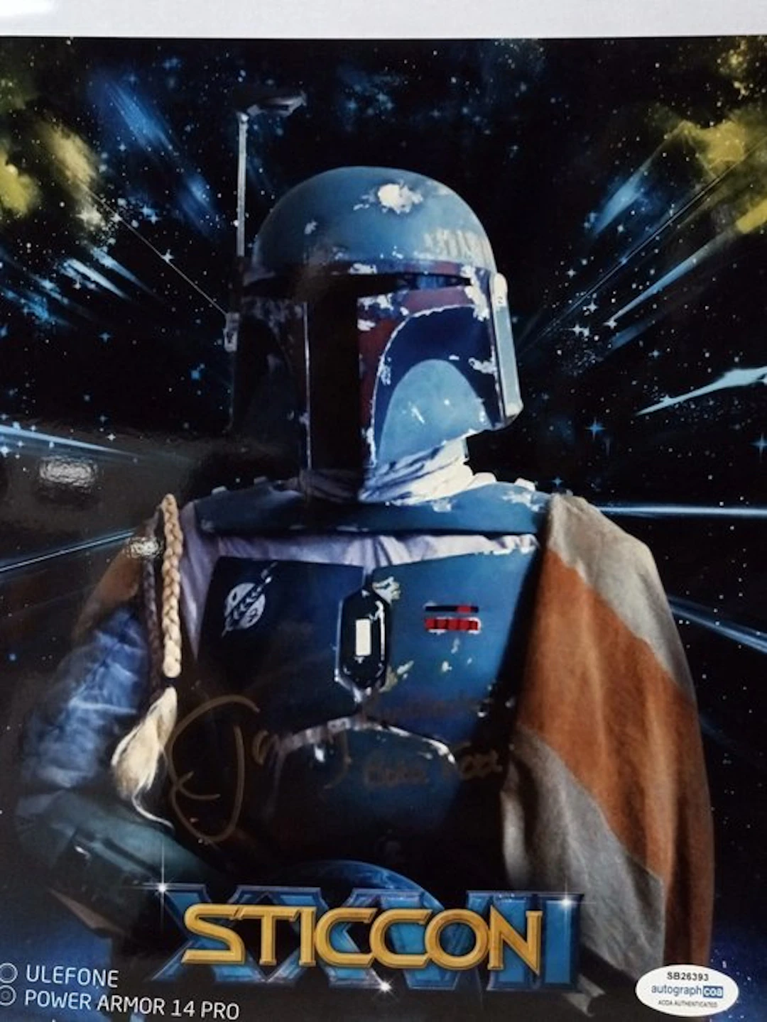 Star Wars - Signed in person by Jeremy Bulloch (+) as...
