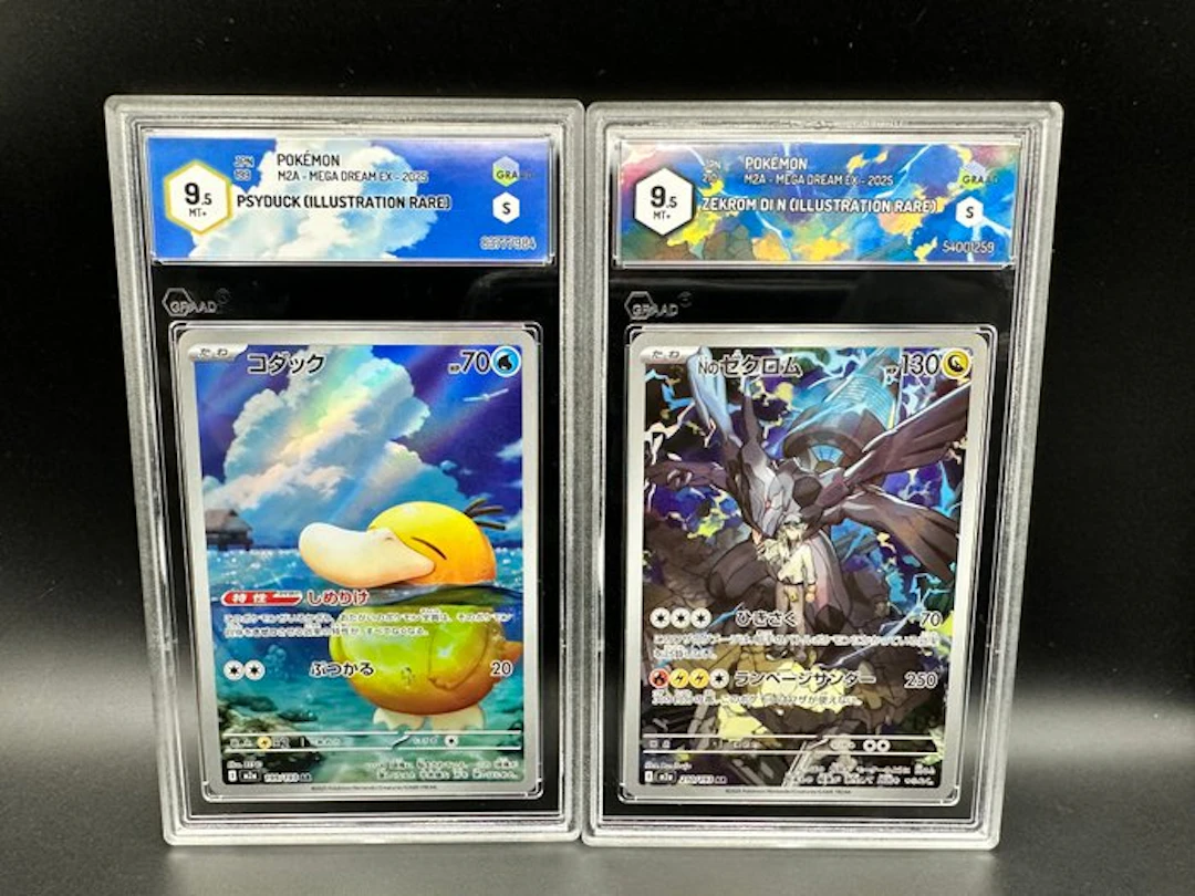 Pokémon - 2 Graded card - Psyduck