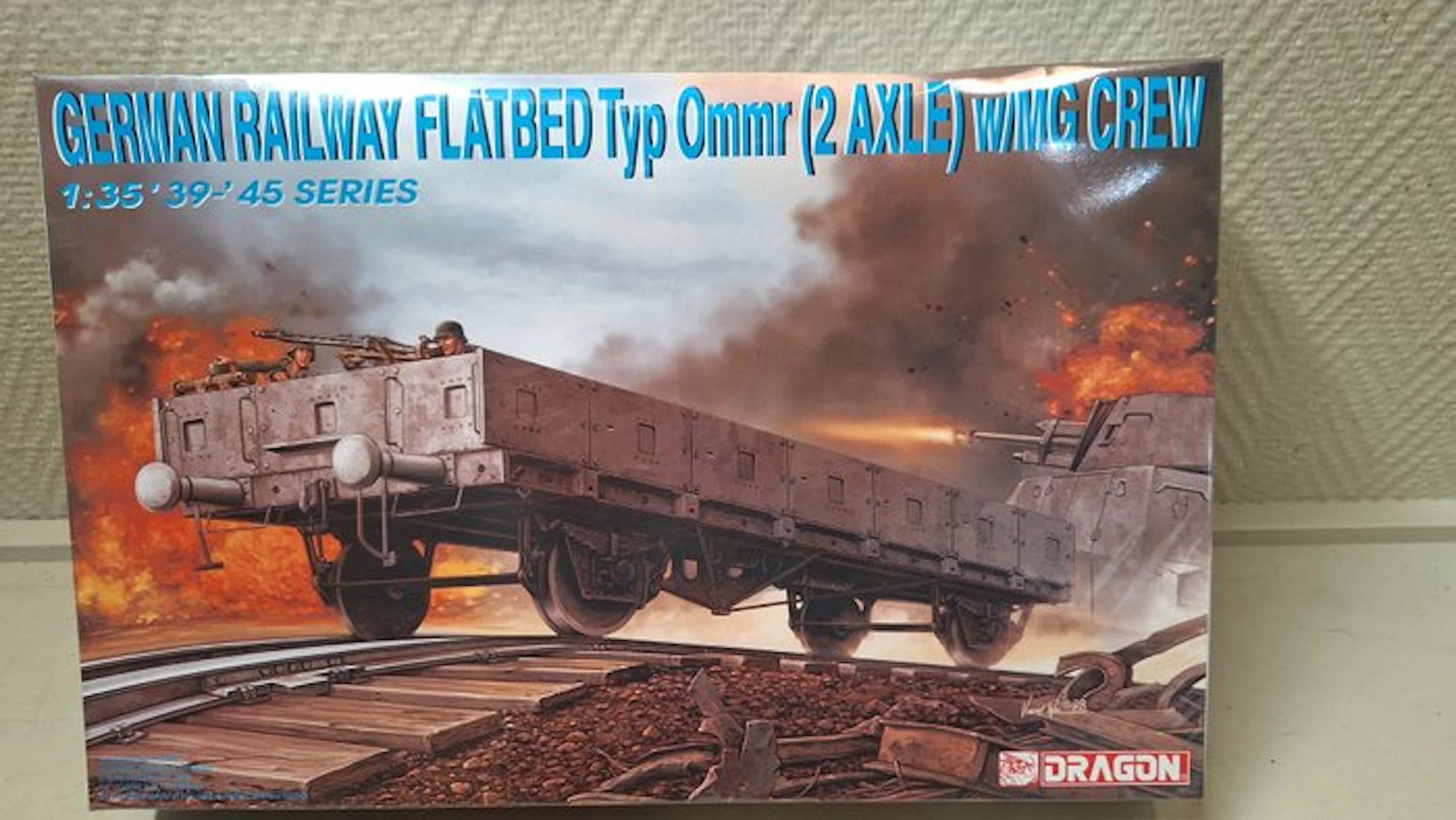 Dragon 1:35 - Model kit - Duitse spoorweg platte wagen...