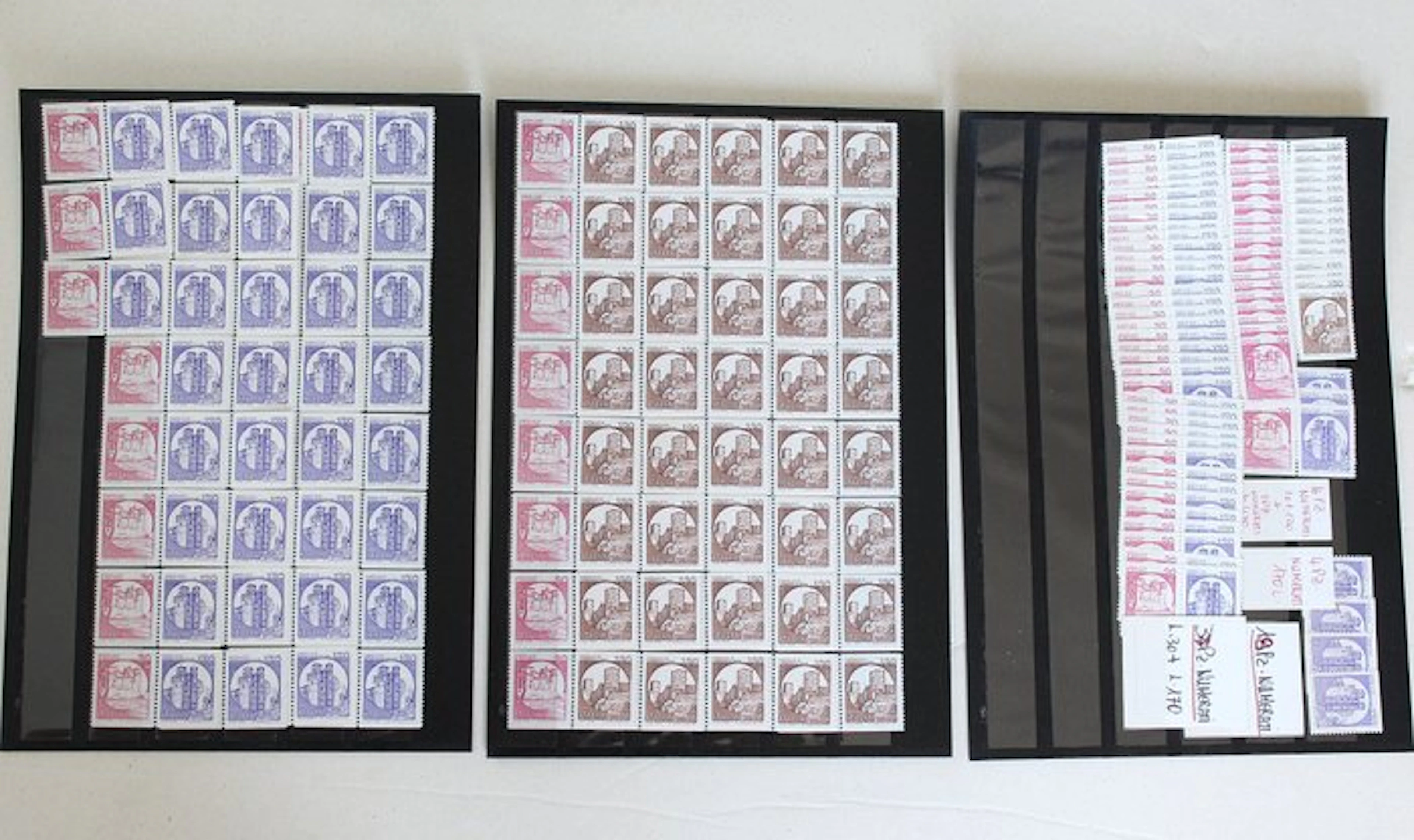 Italy - Lot of stamps with denominations 30+120