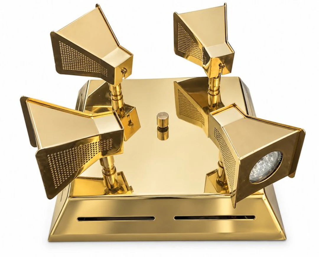 OMI - Ceiling lamp - Gilt brass - OMI
