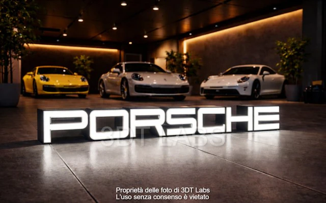 75cm LED Porsche White USB - Porsche - 2026
