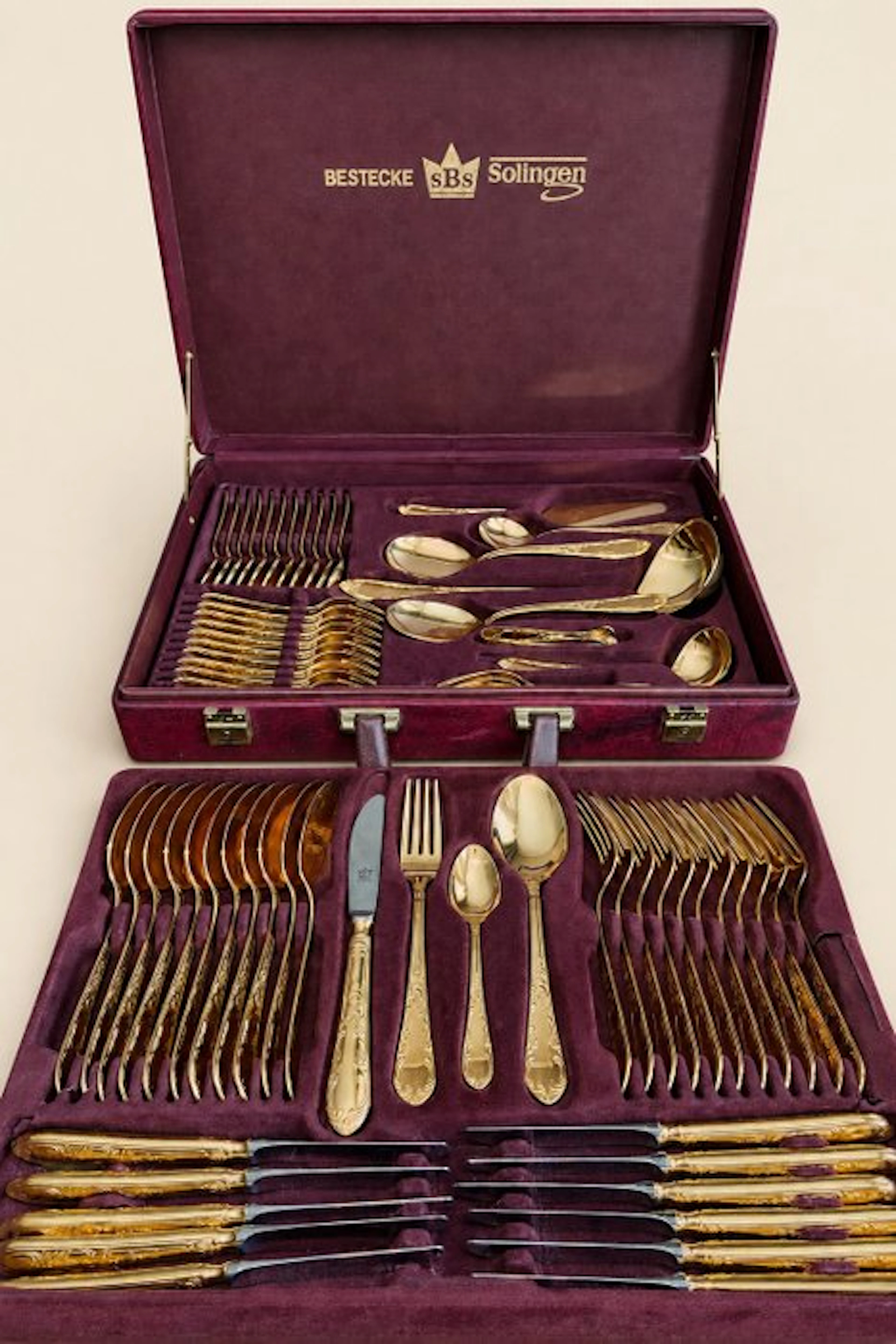 Solingen - Cutlery set for 12 (70) - Vienna...
