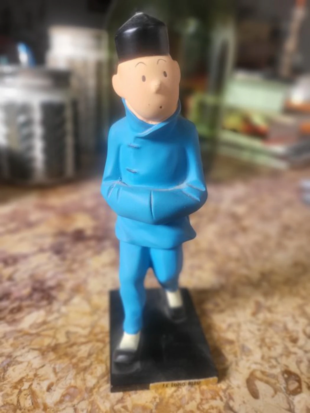 Statuette Leblon Delienne - ref. 51 - Tintin - Le lotus bleu