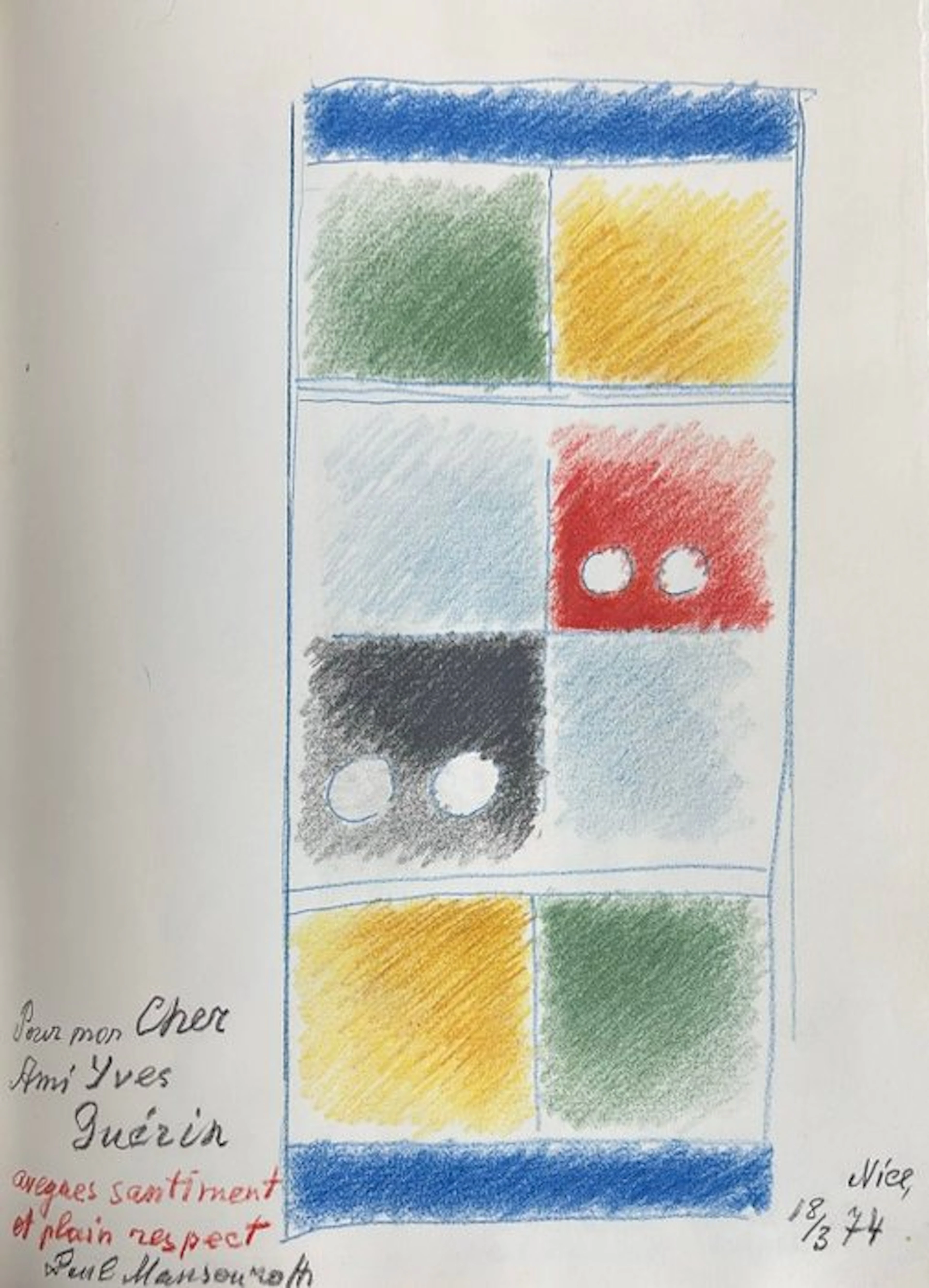 Paul Mansouroff (1896-1983) - Composition