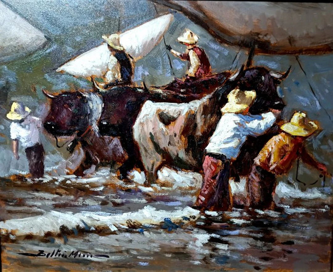 Enric Beltran Messa (1946) - Tirando los Bueyes de las Barcas