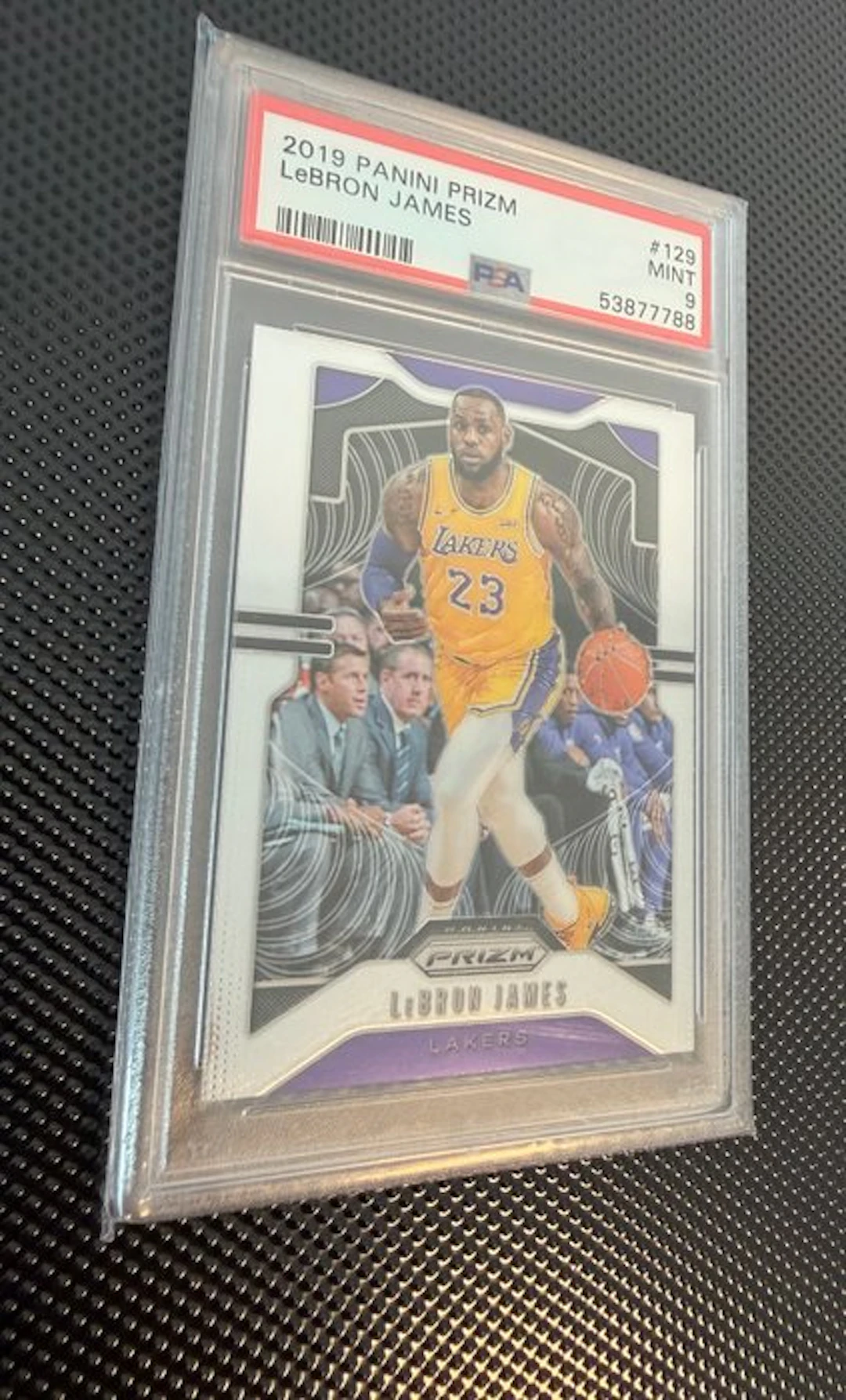 2019/20 Panini Prizm LeBron James #129 Graded card - PSA 9 - 1 Graded card