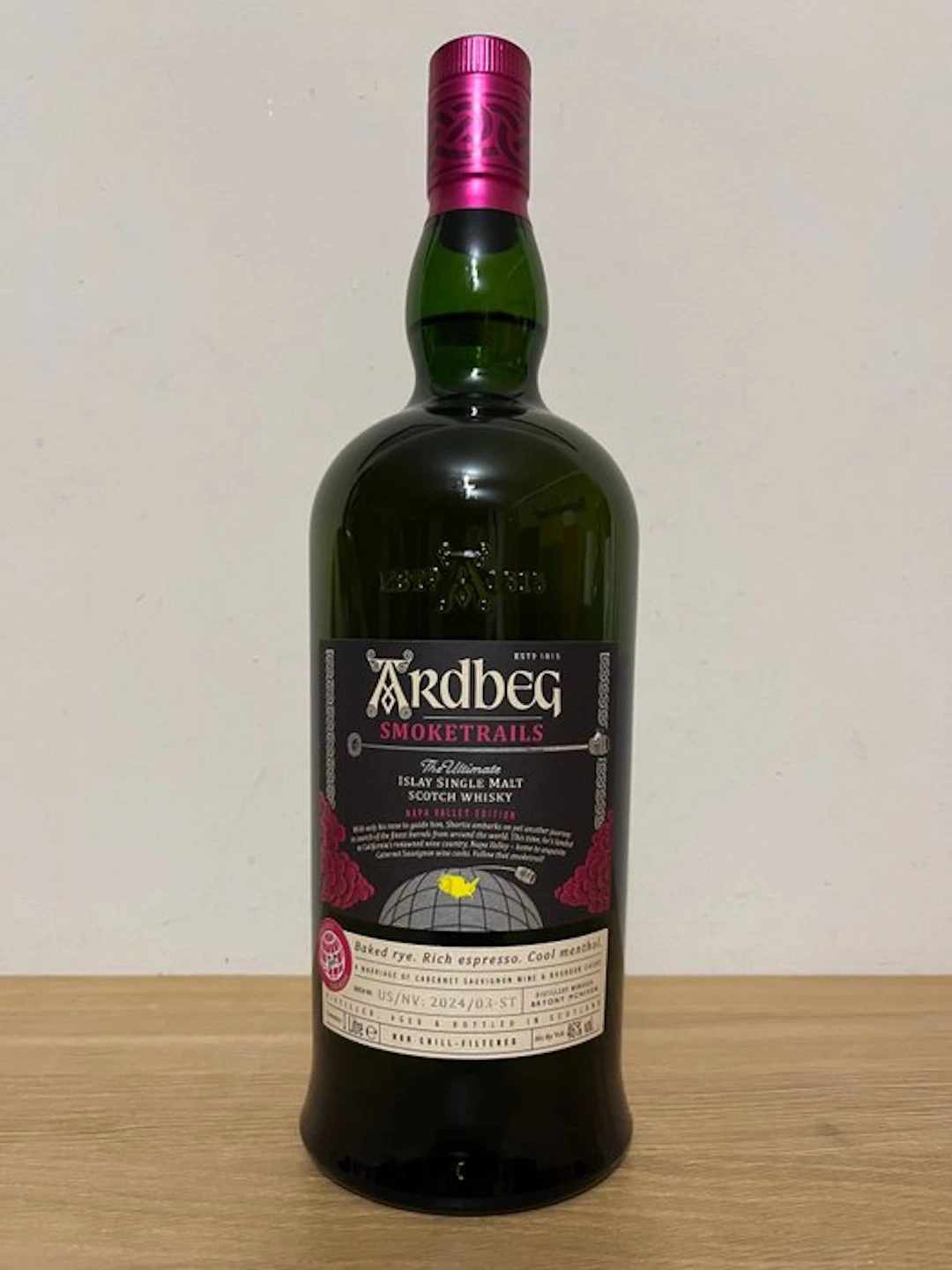Ardbeg Smoketrails Napa Valley Edition - b. 2024 - 1 Litre