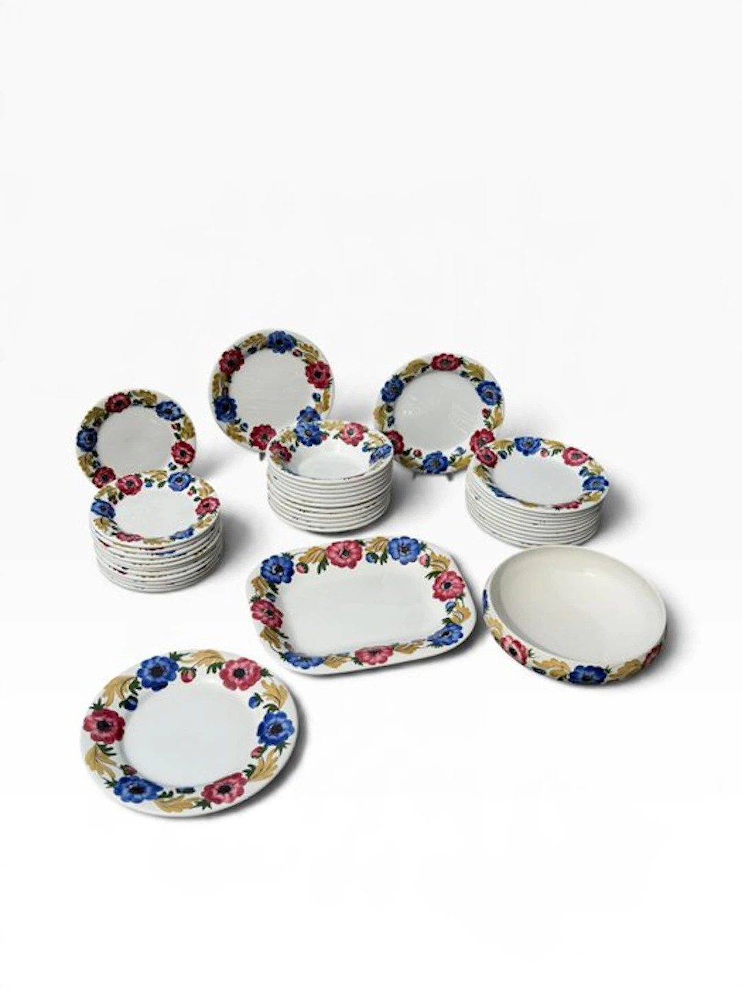 Richard Ginori - Cesare Lacca - Table service for 12 (40) - Porcelain