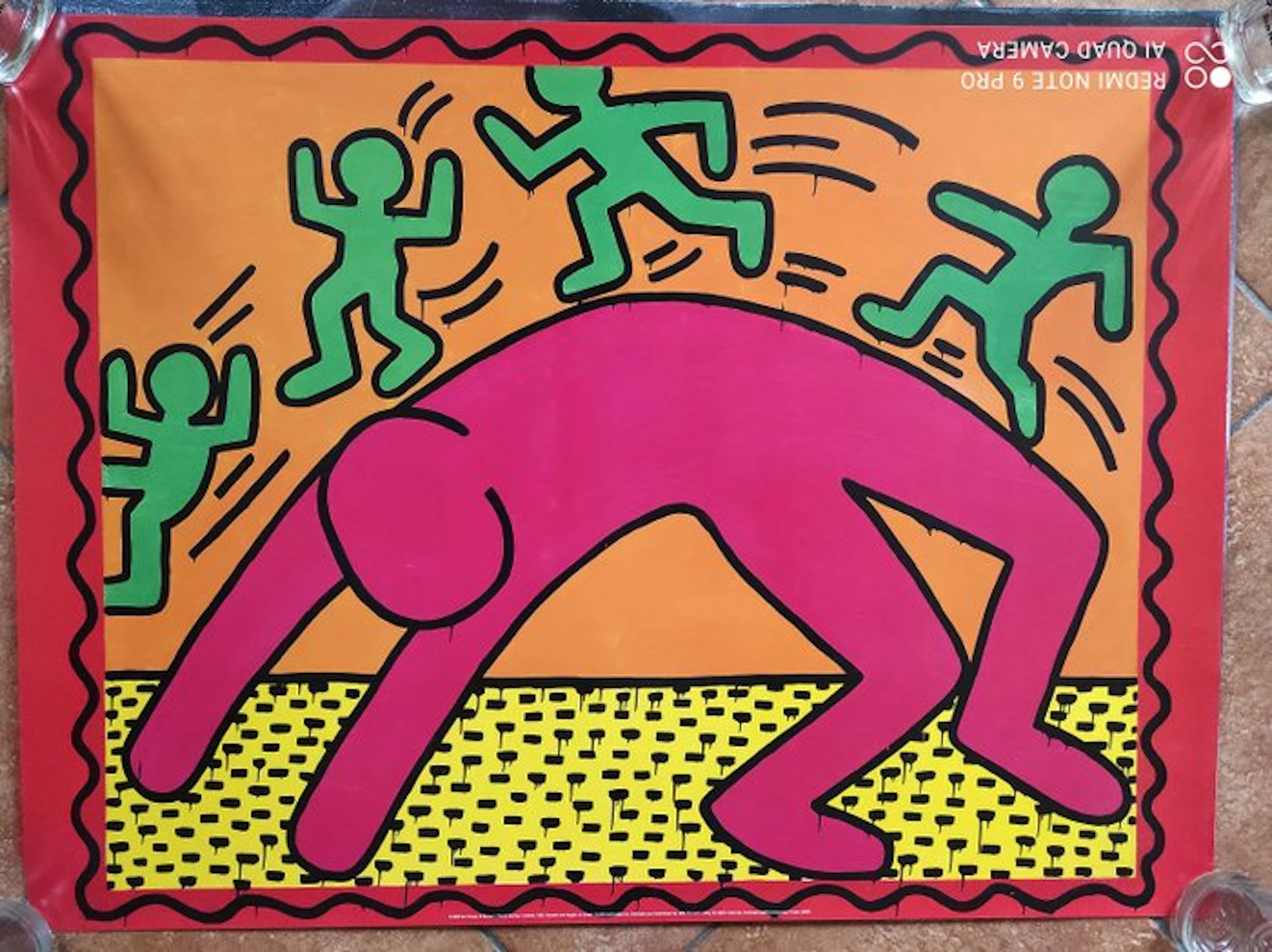 Keith Haring (after) - Keith Haring - Untitled - 1982 Lem art group - 1980s