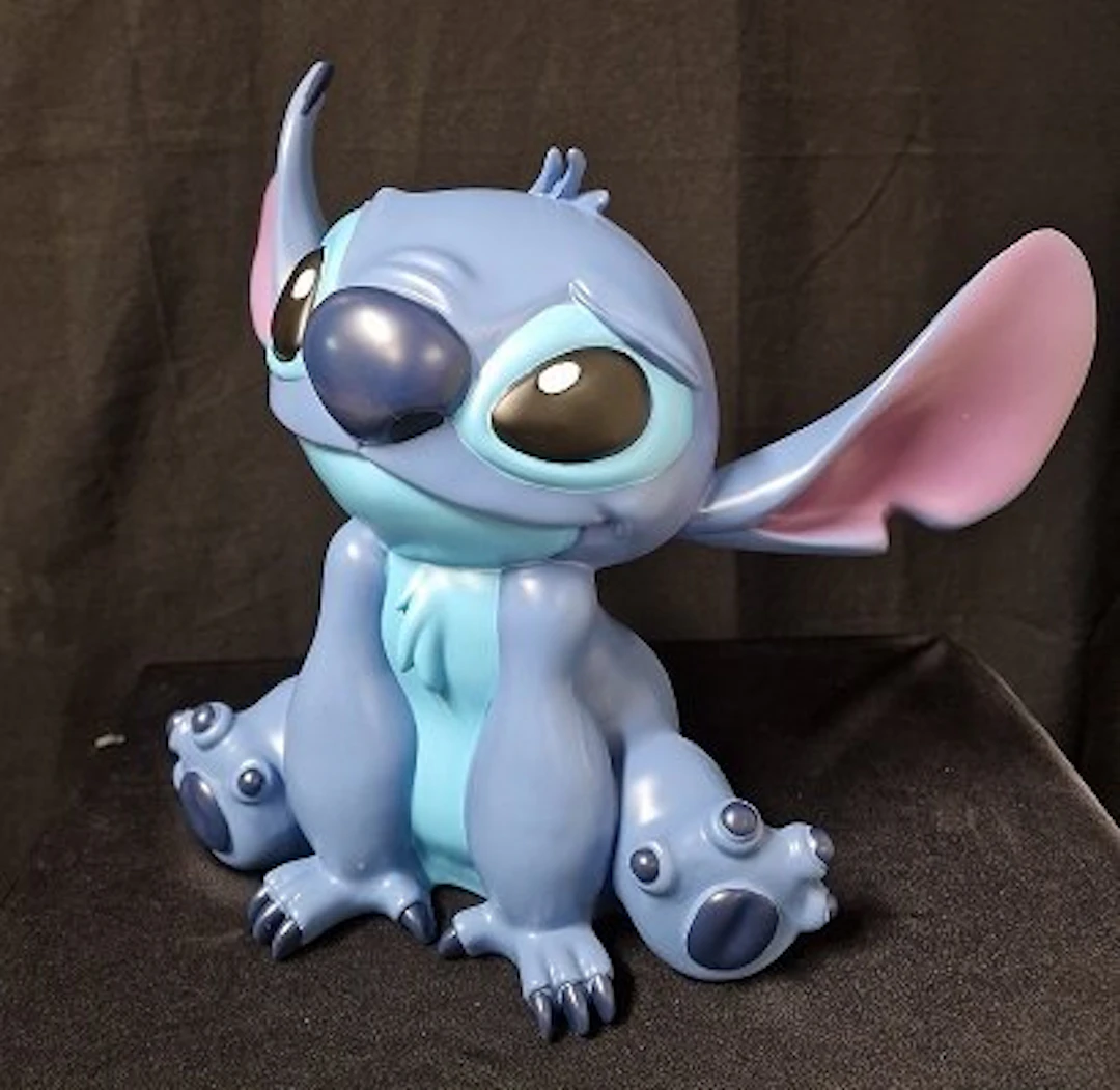 Stitch Ears Up Disney Collectible Figurine 20cm High - 1 - Disney Home