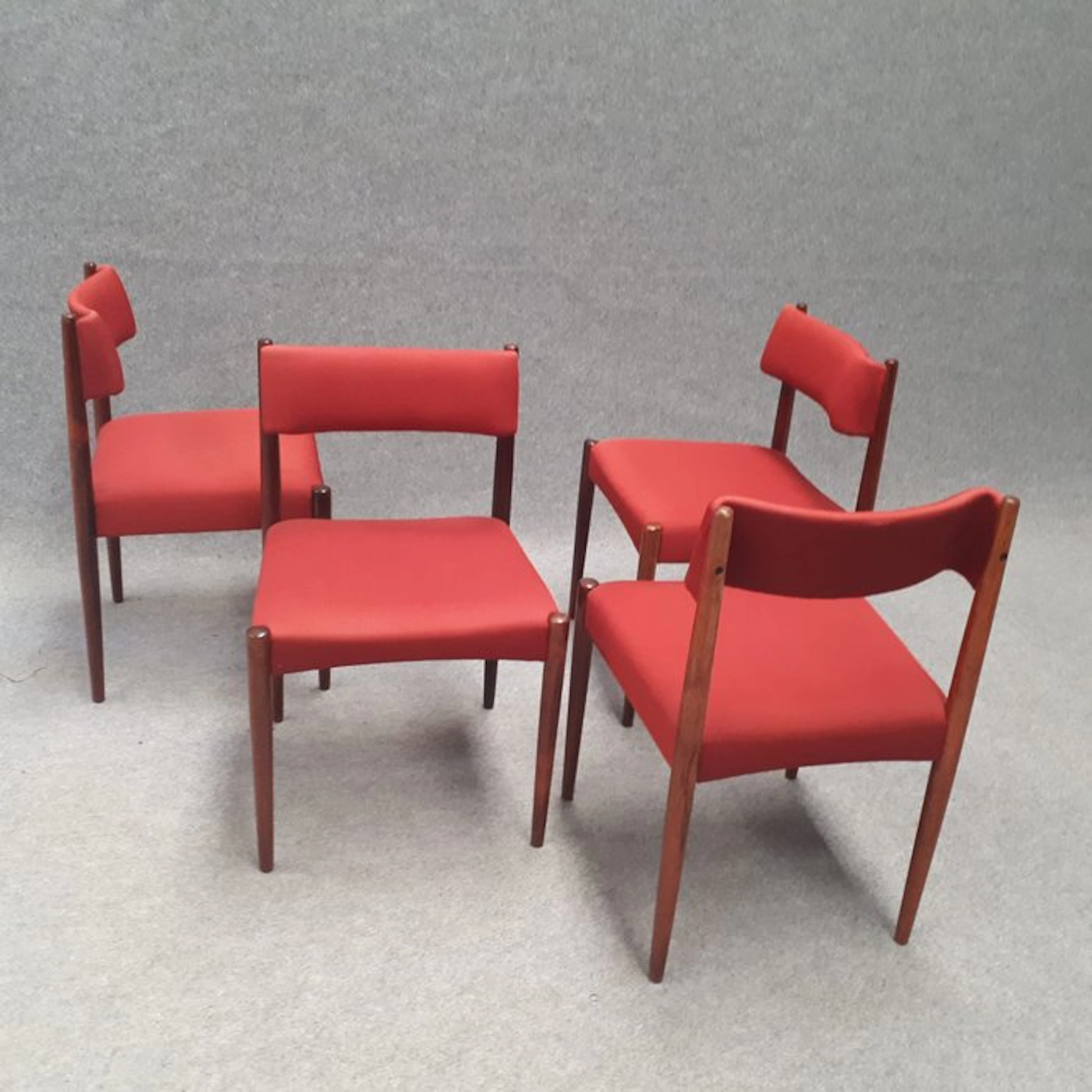 Bovenkamp - Aksel Bender Madsen - Chair (4) - Textile, Rosewood