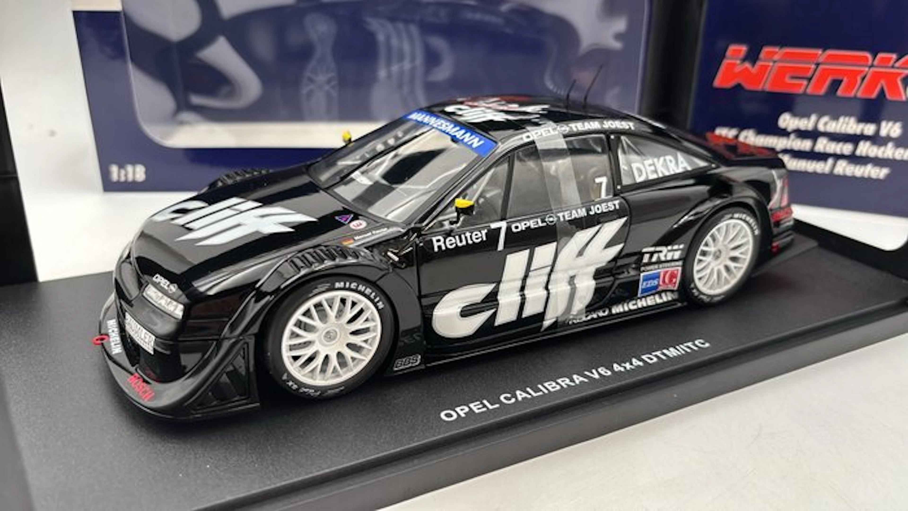 Werk83 1:18 - Model car - Opel Calibra V6 ITC Champion...