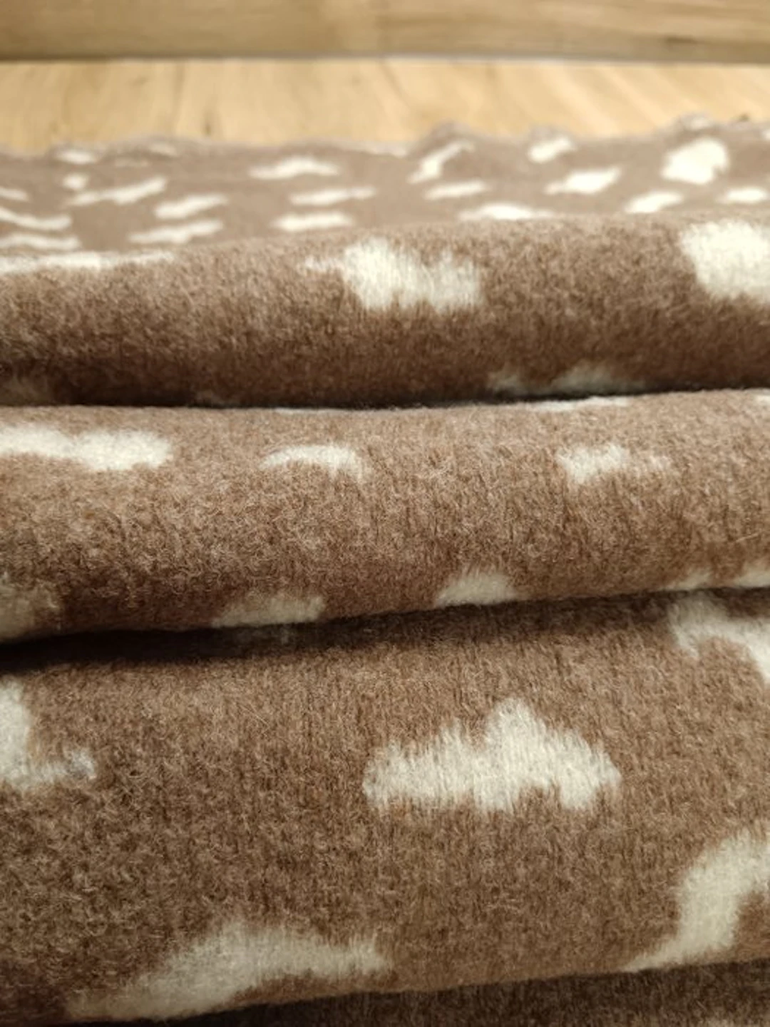 Pure boiled wool E 670 size 4x1.70 m - Textile - 400 cm...