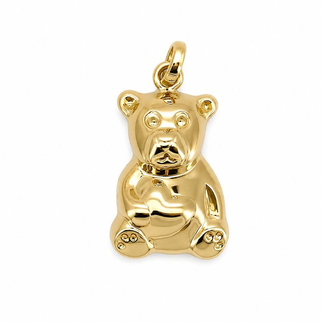 Pendant - 18 kt. Yellow gold - Made in Italy - Zali