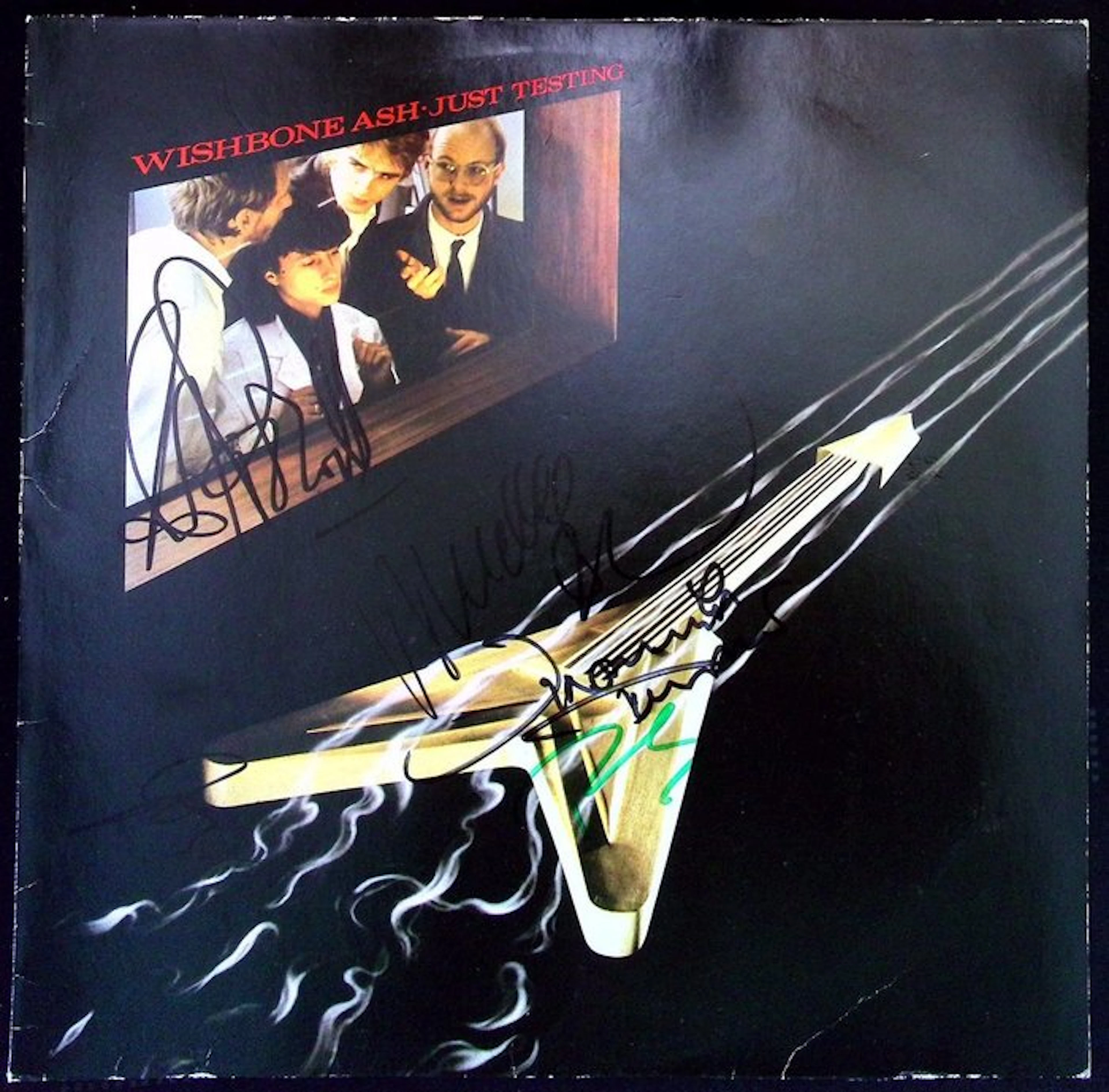 Wishbone Ash - Just Testing (Signed by Powell