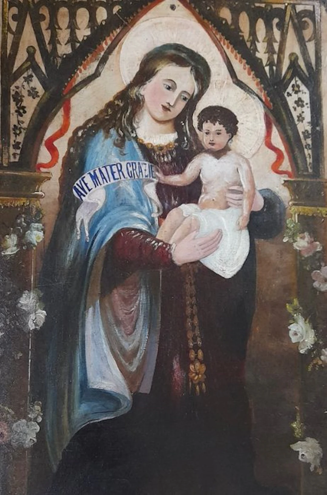 Italian school (XX) - Madonna con Bambino