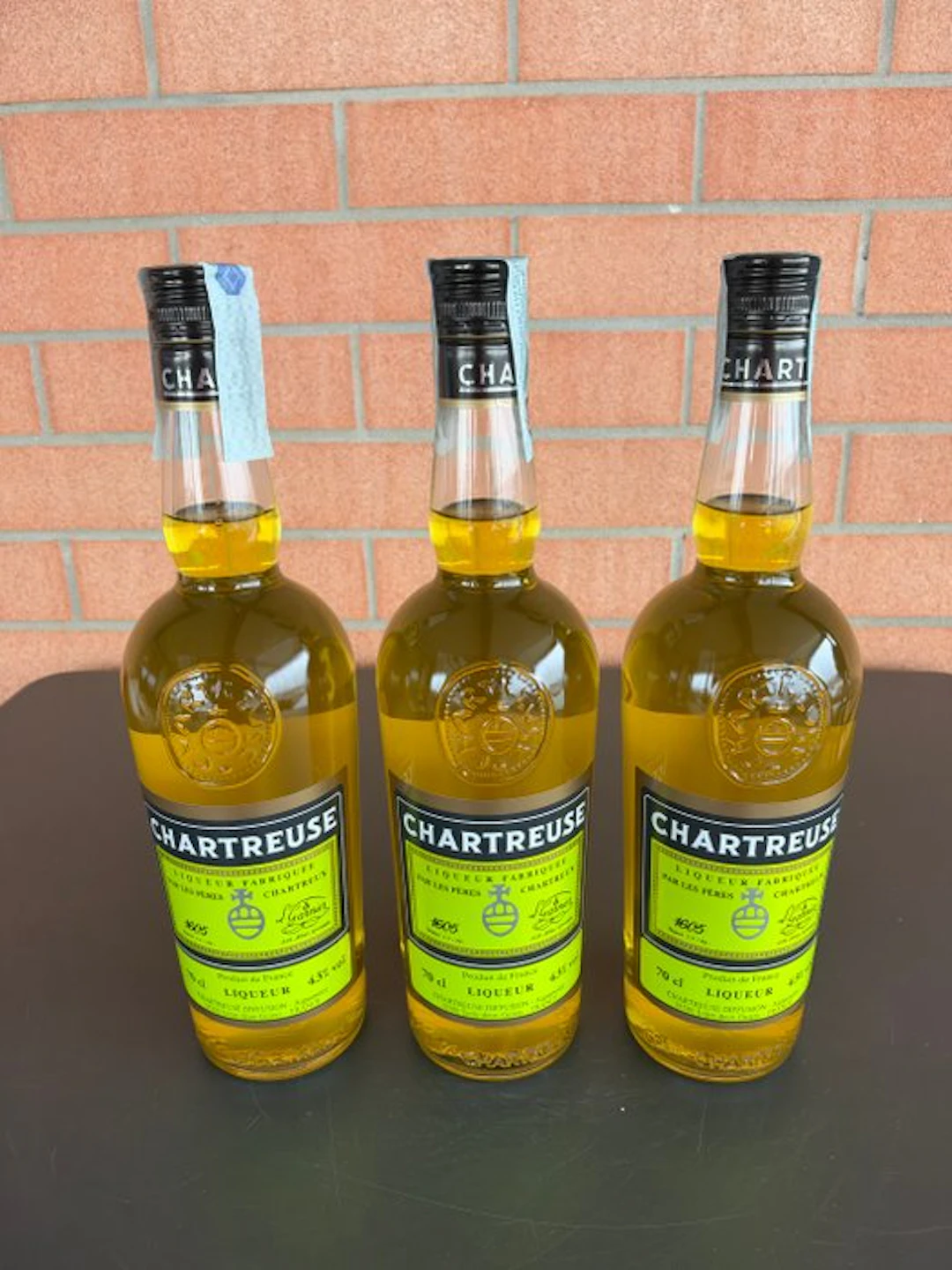 Chartreuse - Yellow - Aiguenoire - b. 2026 - 70cl - 3 bottles