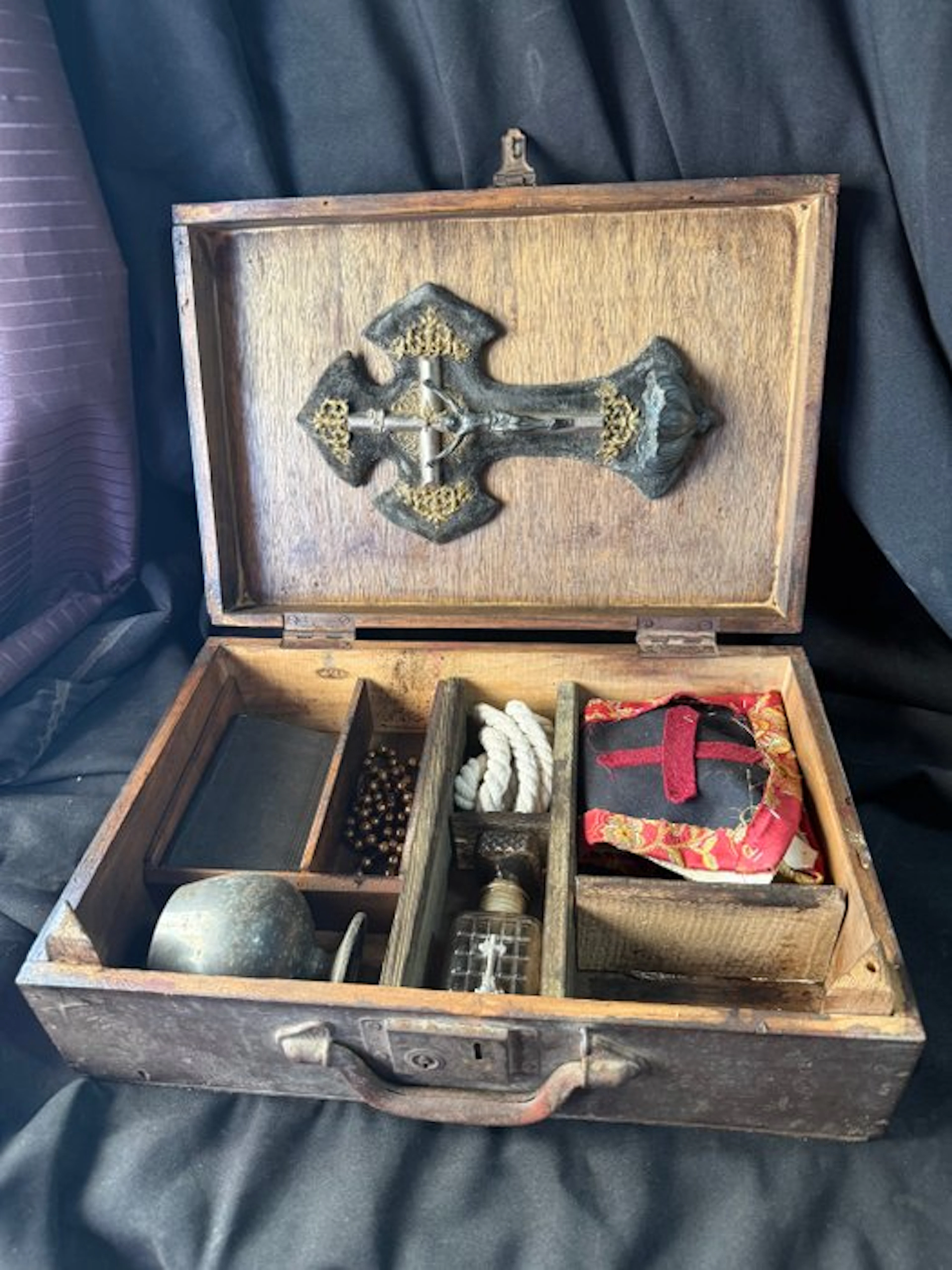 Demonic Exorcism Kit Victoriano Taxidermy full body mount...