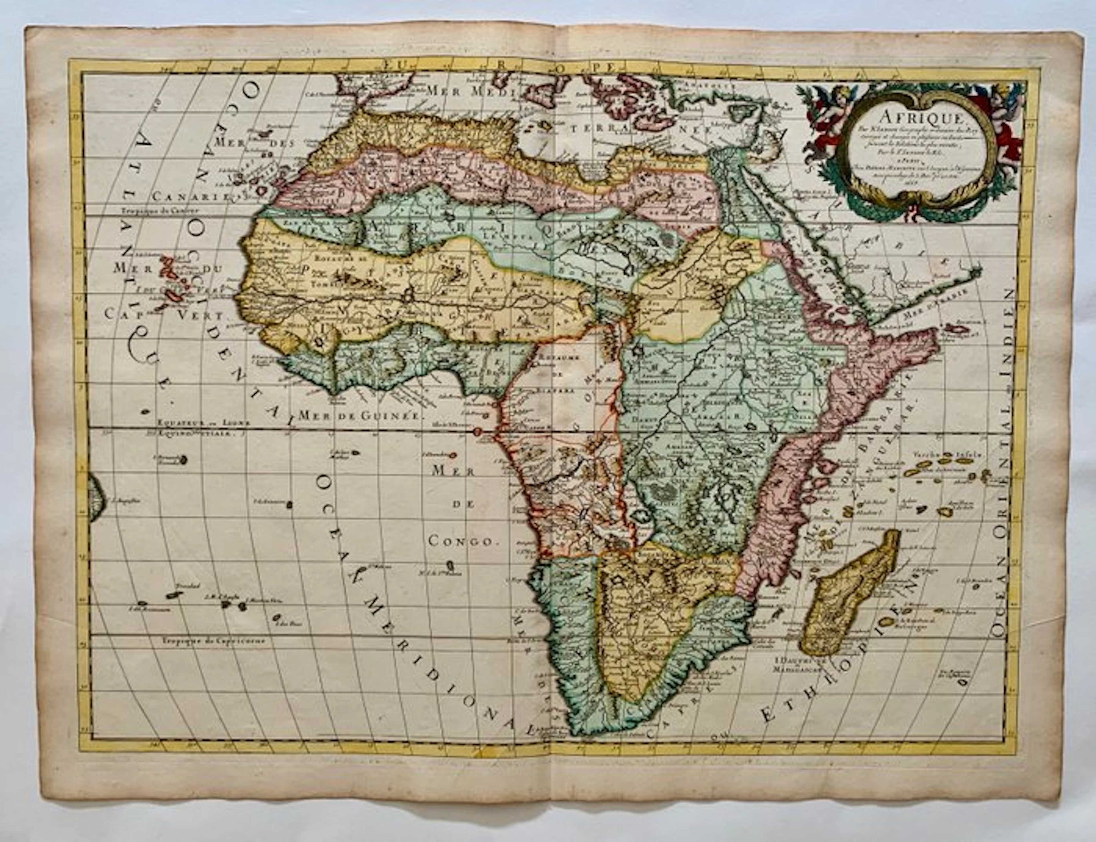 Africa - Africa; G. Sanson/ P. Mariette - Afrique. - 1661-1680