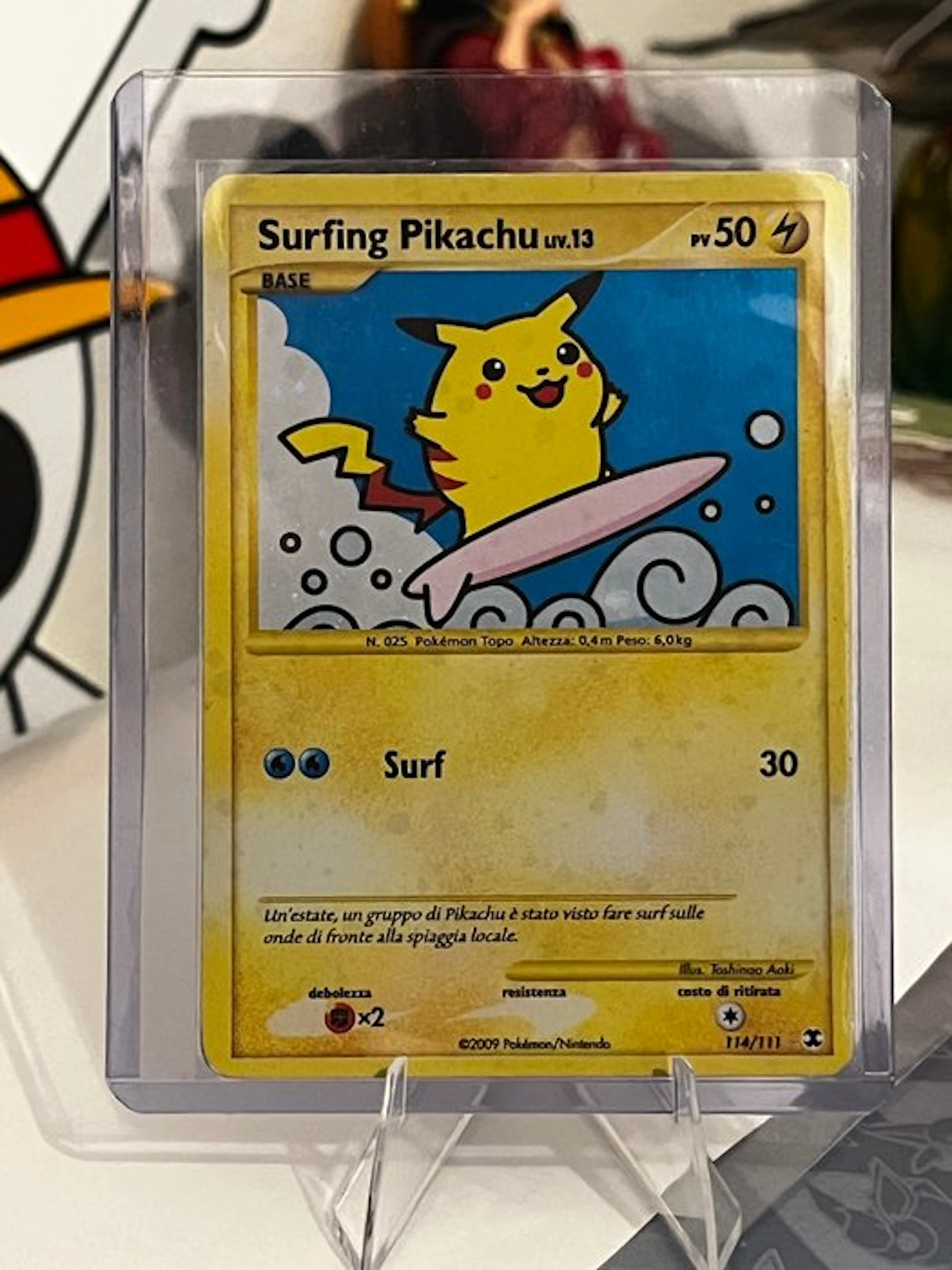 Pokémon - 1 Card - Pikachu 114/111 Promo card