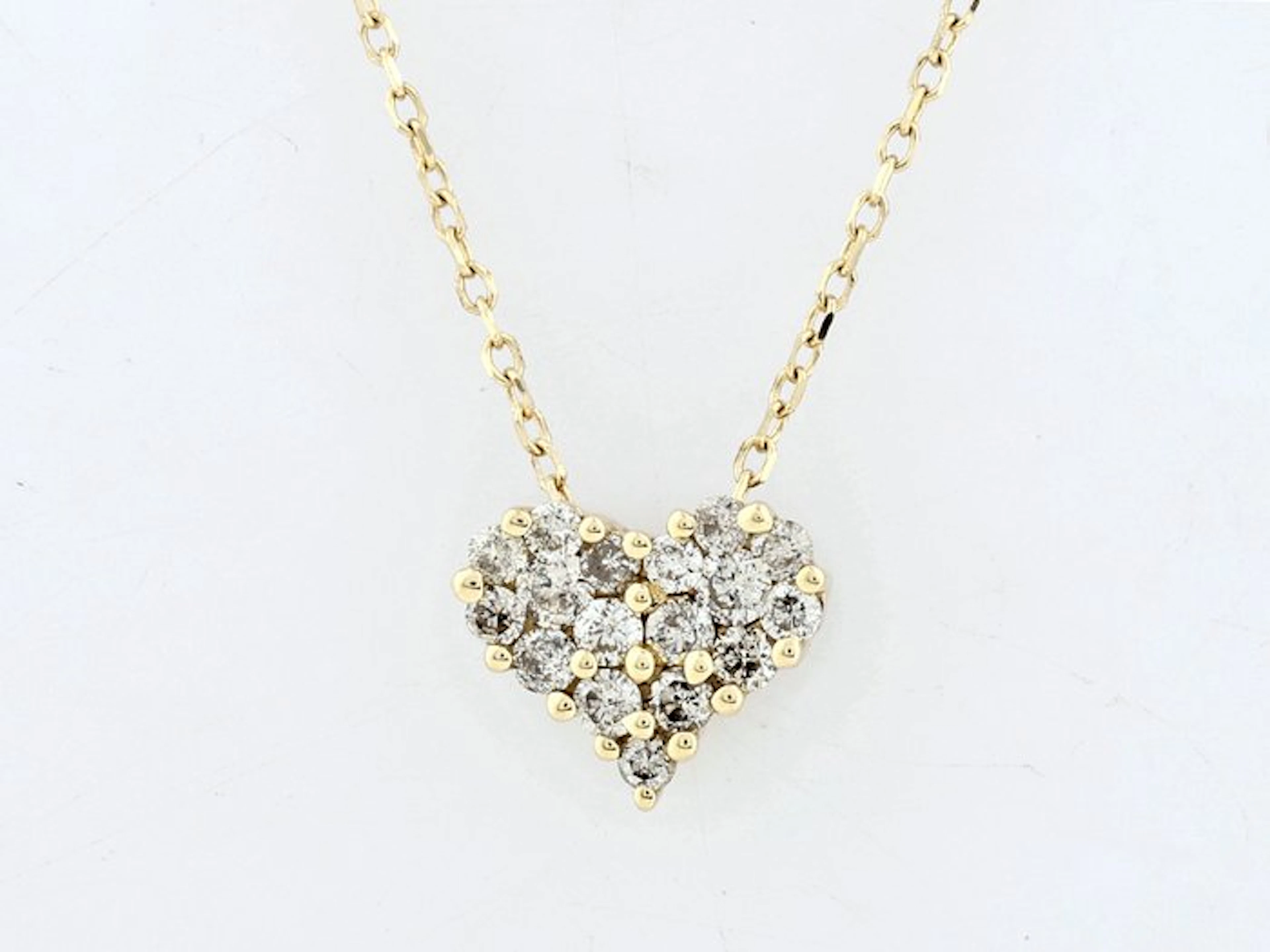 No reserve price - Necklace with pendant - 14 kt