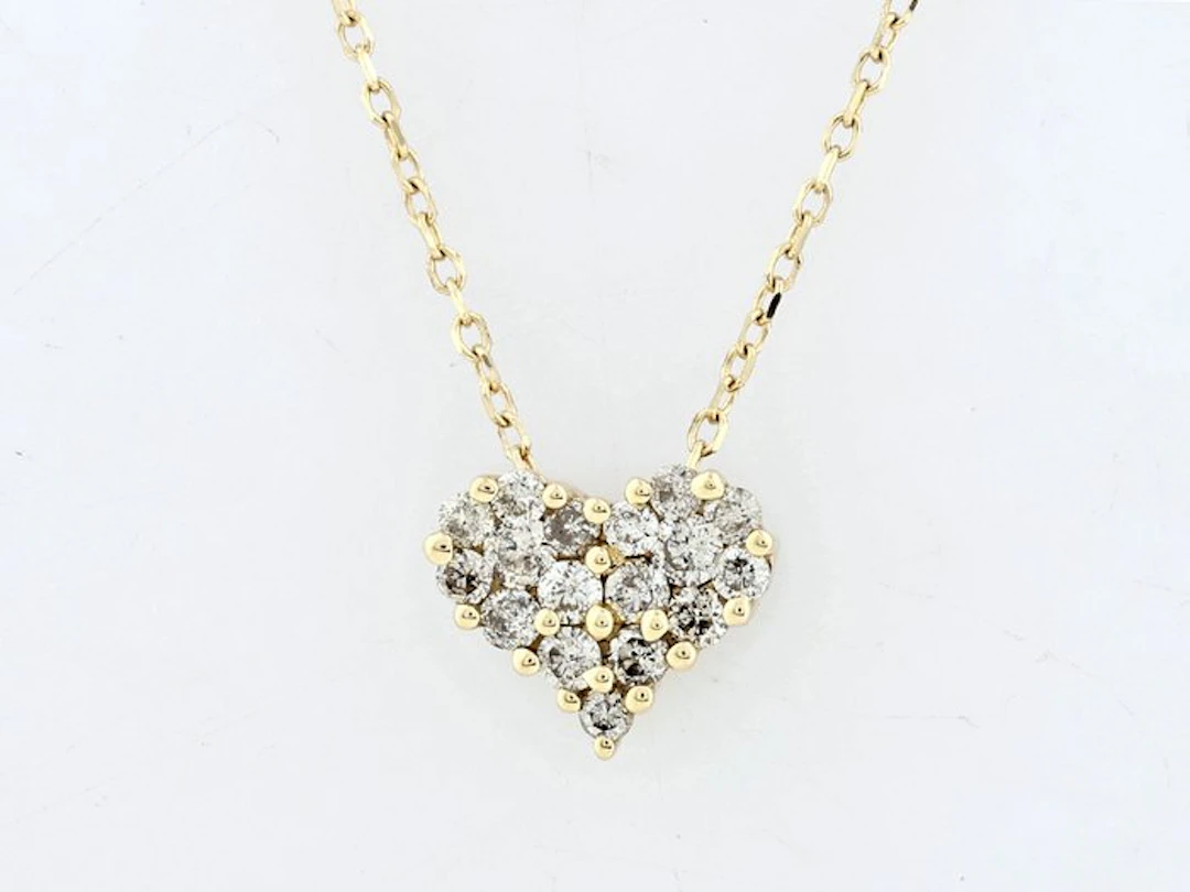 No reserve price - Necklace with pendant - 14 kt