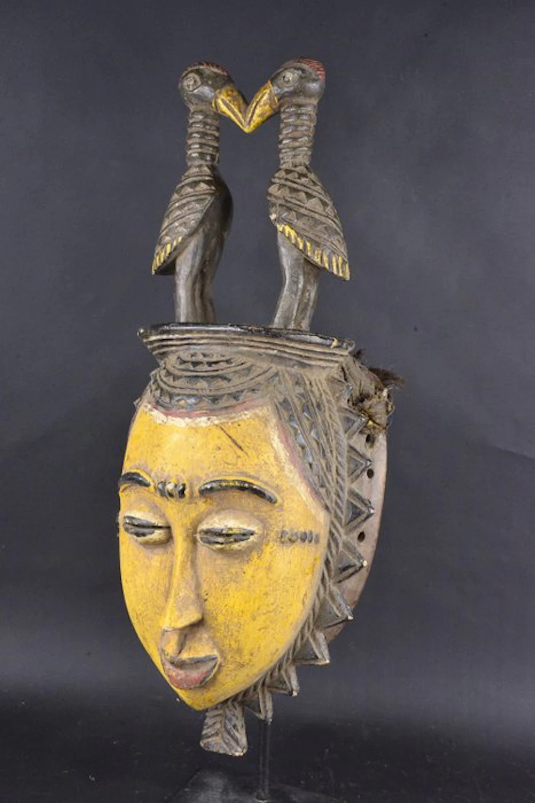 Lomane ceremonial mask - Yaure - Côte d'Ivoire