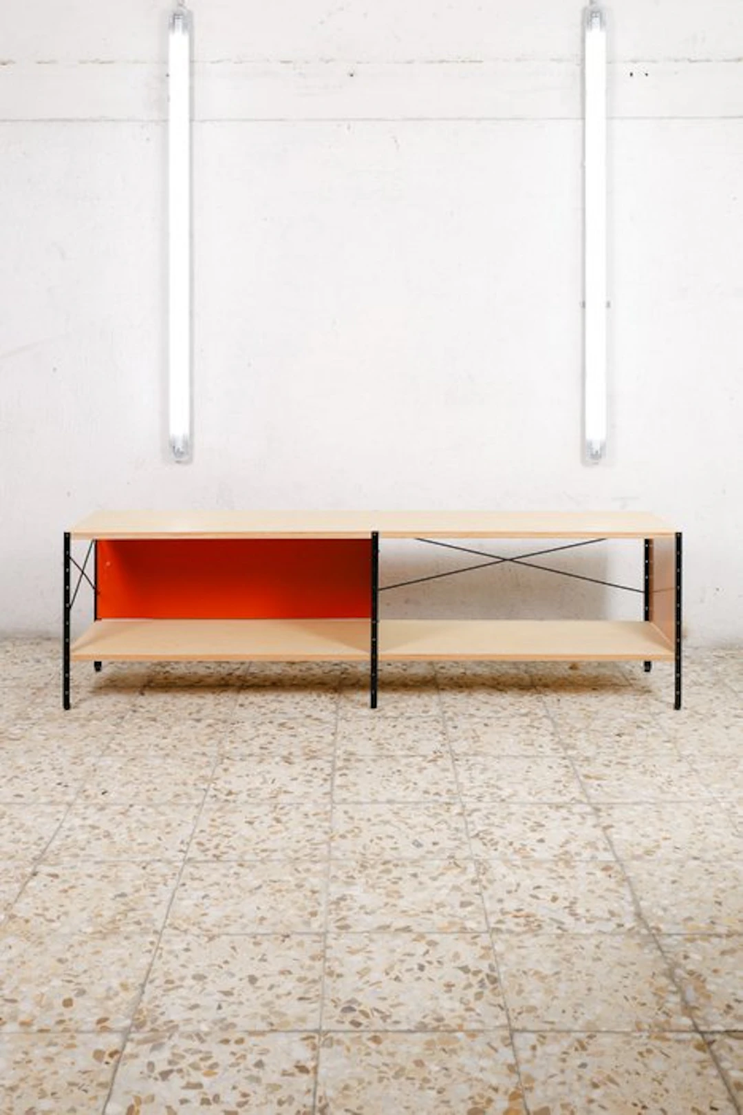 Vitra - Charles & Ray Eames - Shelving unit - ESU Shelf 1 OH - Birch